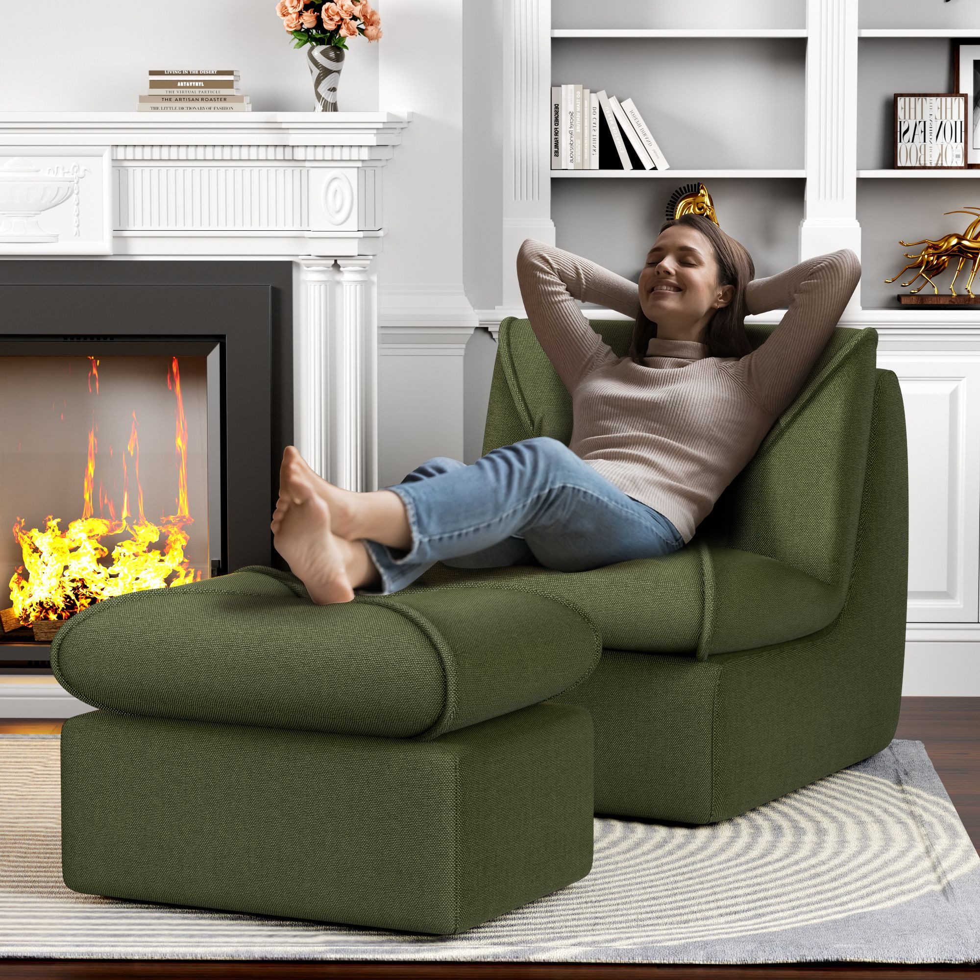 HAUSS SPOLE Sitzsack Relaxsessel Einzelsofa Polstersofa günstig online kaufen