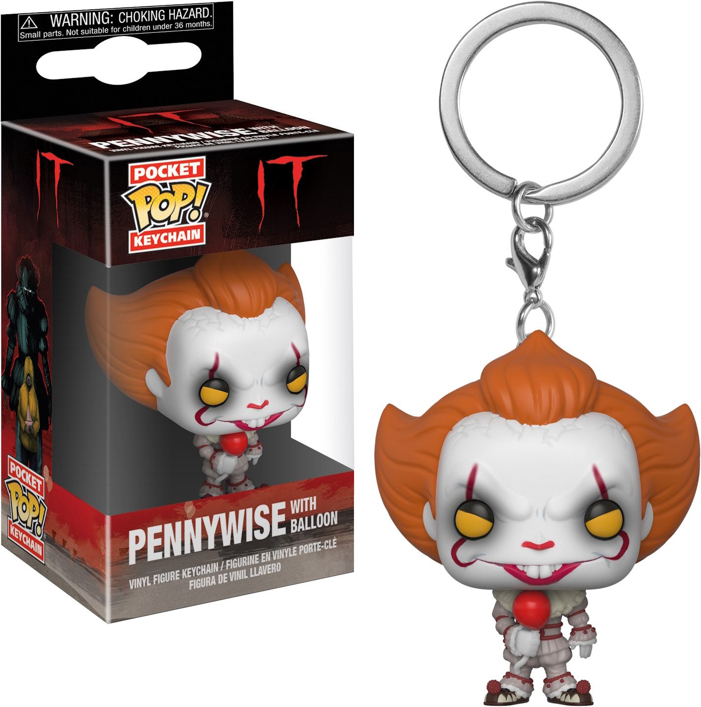 Funko Schlüsselanhänger IT ES Pennywise with günstig online kaufen