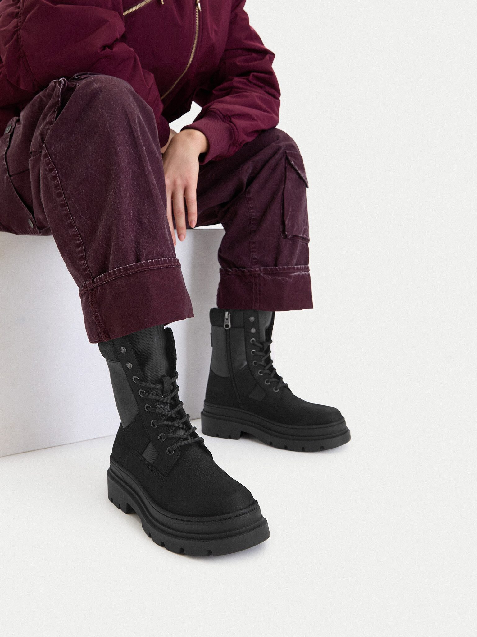 G-STAR G Star Raw Damenstiefel Schwarz G-STAR RAW-CEO-WI45-VR-3400-02 Schwarz Stiefel