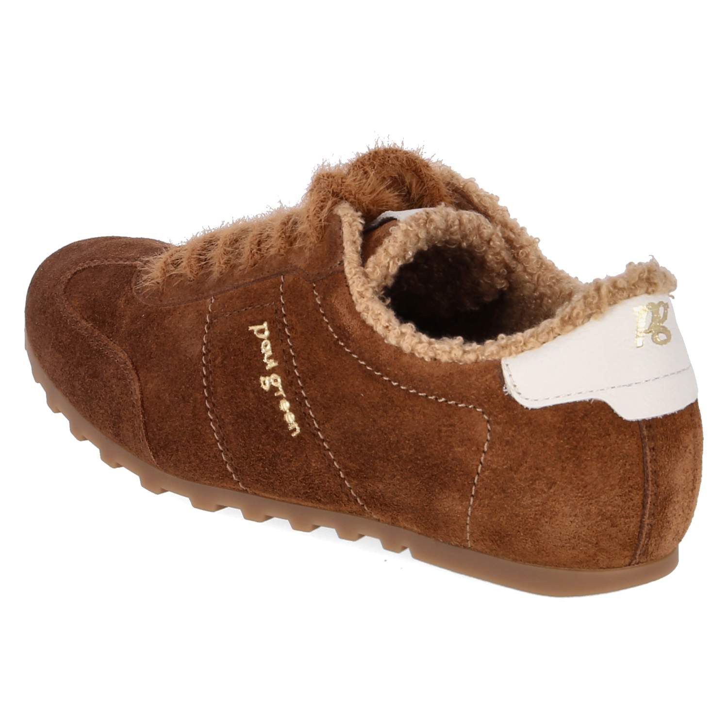 Paul Green Paul Green 5551-002 Damen Rauleder brown Schnürschuh