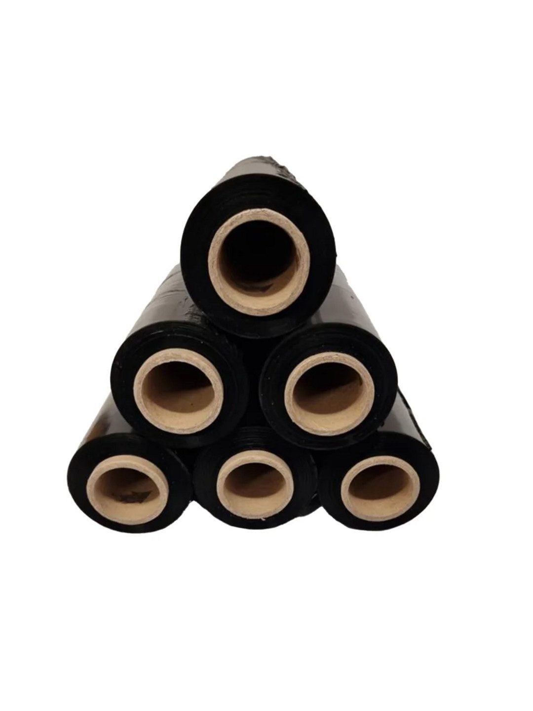 NoblesBox Schutzfolie Rollen Stretchfolie Palettenfolie Verpackungsfolie 1 Schwarz, (1-St)