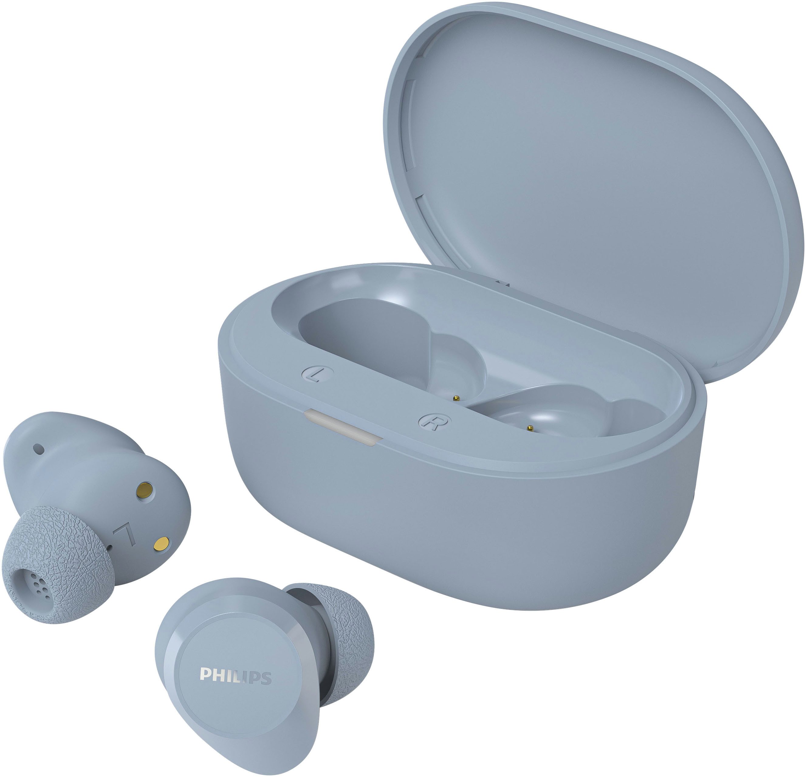 Philips TAT1300LB/00 wireless In-Ear-Kopfhörer (Rauschunterdrückung, True Wireless, Google Assistant, Siri, Bluetooth)