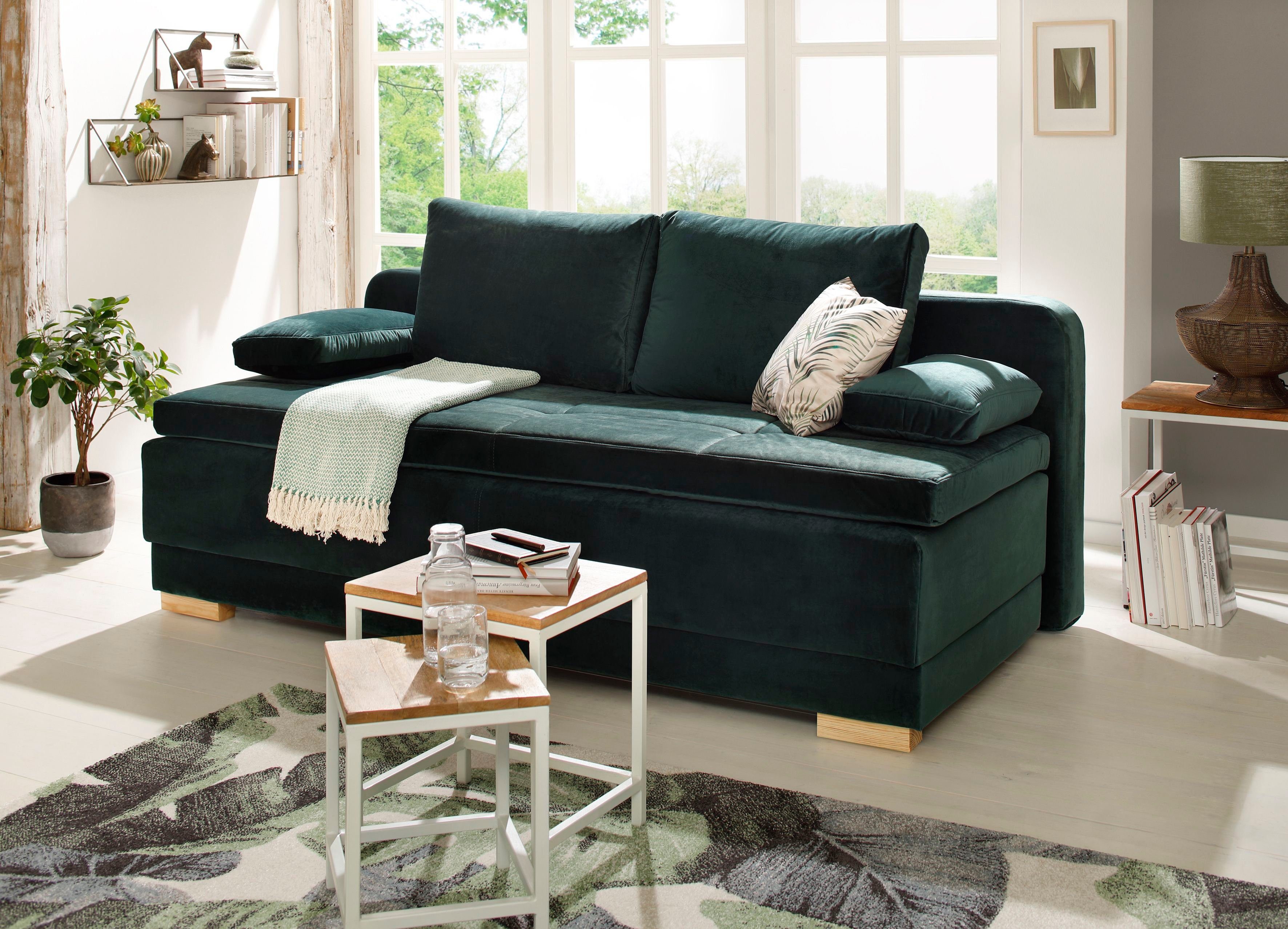 INOSIGN Schlafsofa Berlin, Dauerschläfer mit Boxspringfederung, günstig online kaufen