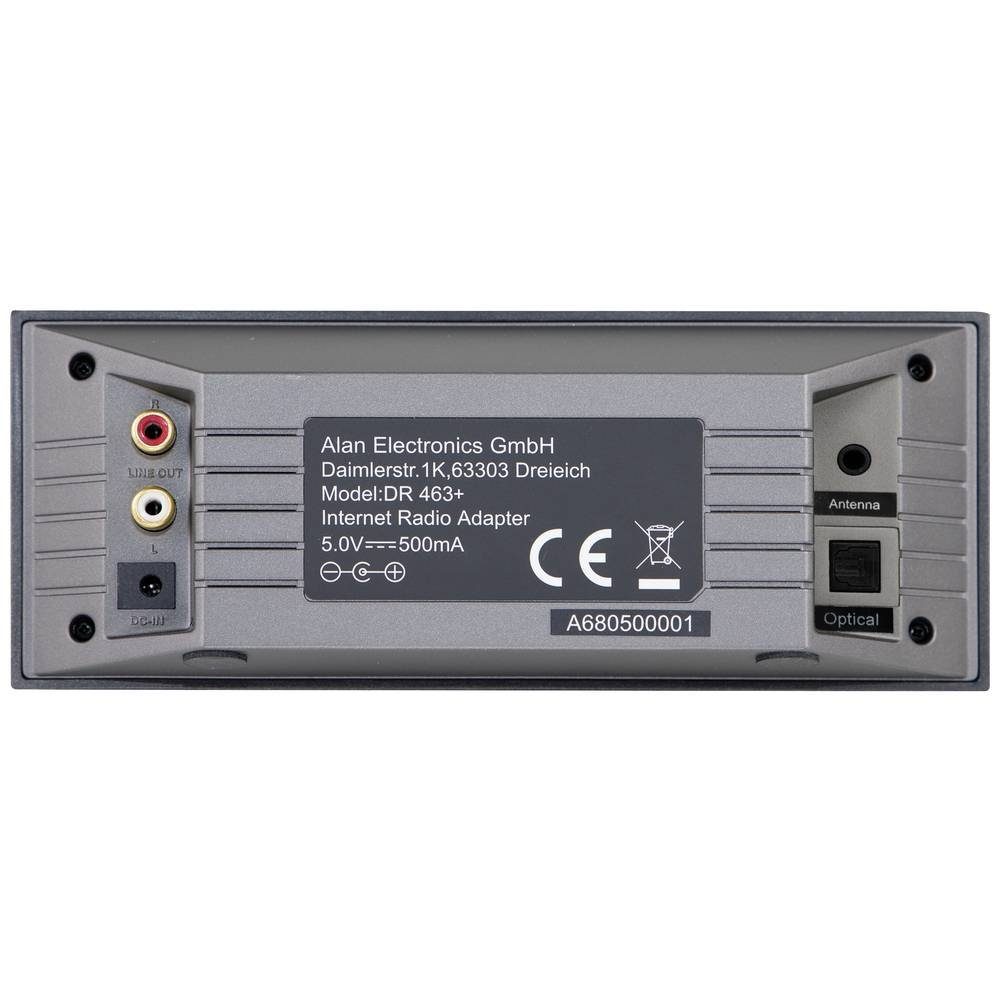 Albrecht Internet-, DAB+ und UKW-Radio Tuner DR 463 27463 Radio (Inkl. Fernbedienung, Spotify)