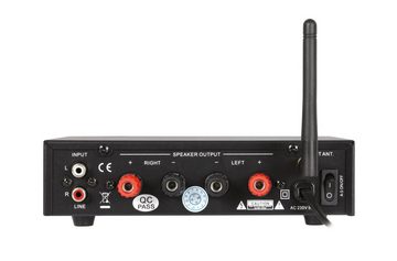 Dynavox CS-PA8 Vollverstärker (Anzahl Kanäle: 2, 30 W, Digital-Verstärker, Bluetooth, Klang-Regelung, Kopfhörer-Ausgang)