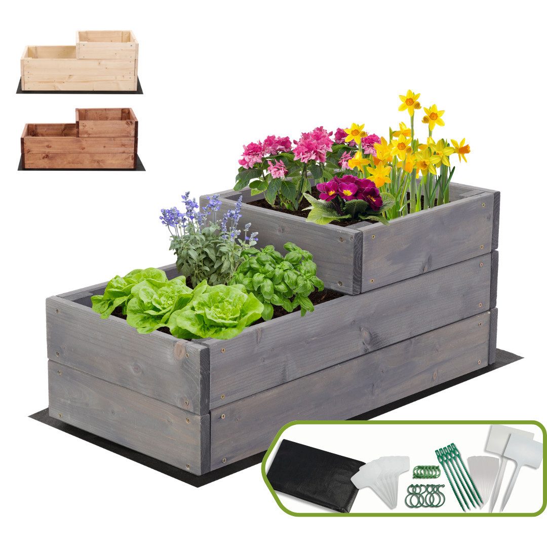 Modo24 Hochbeet ZP07 Kräuterbeet, Gartenbeet, Pflanzkasten, günstig online kaufen