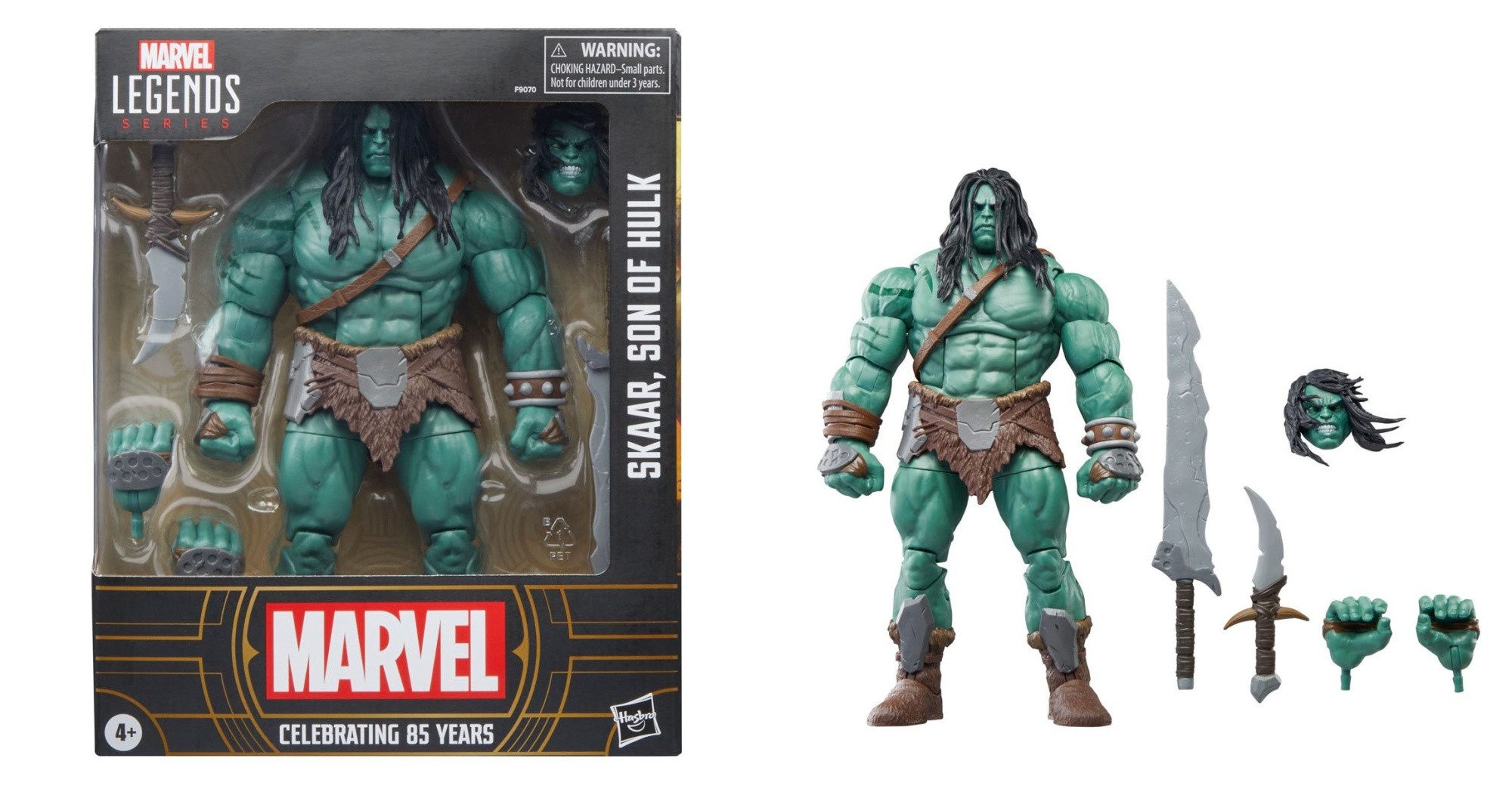 Hasbro Actionfigur Marvel Legends 80th Anniversary Skaar, Son of Hulk 6 Inch Actionfigur