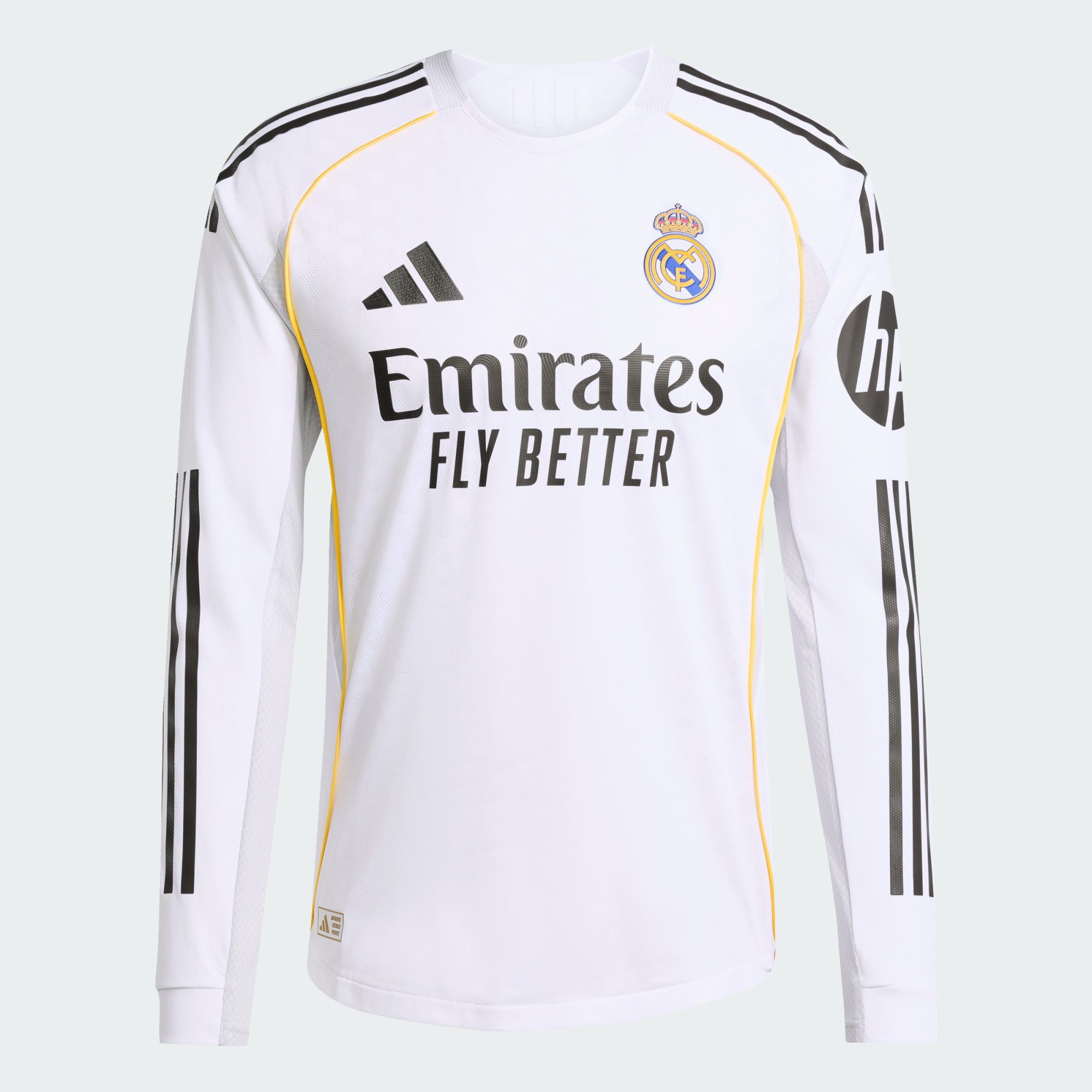 adidas Performance Fußballtrikot REAL MADRID 25/26 AUTHENTIC HEIMTRIKOT, LANGÄRMLIG (1-tlg)