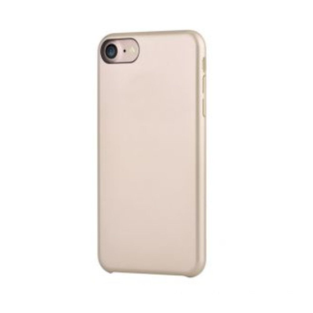 DEVIA Handytasche Original Tasche Handyhülle für iPhone 7/8 Champagner Gold Schutz Case (Bumper)
