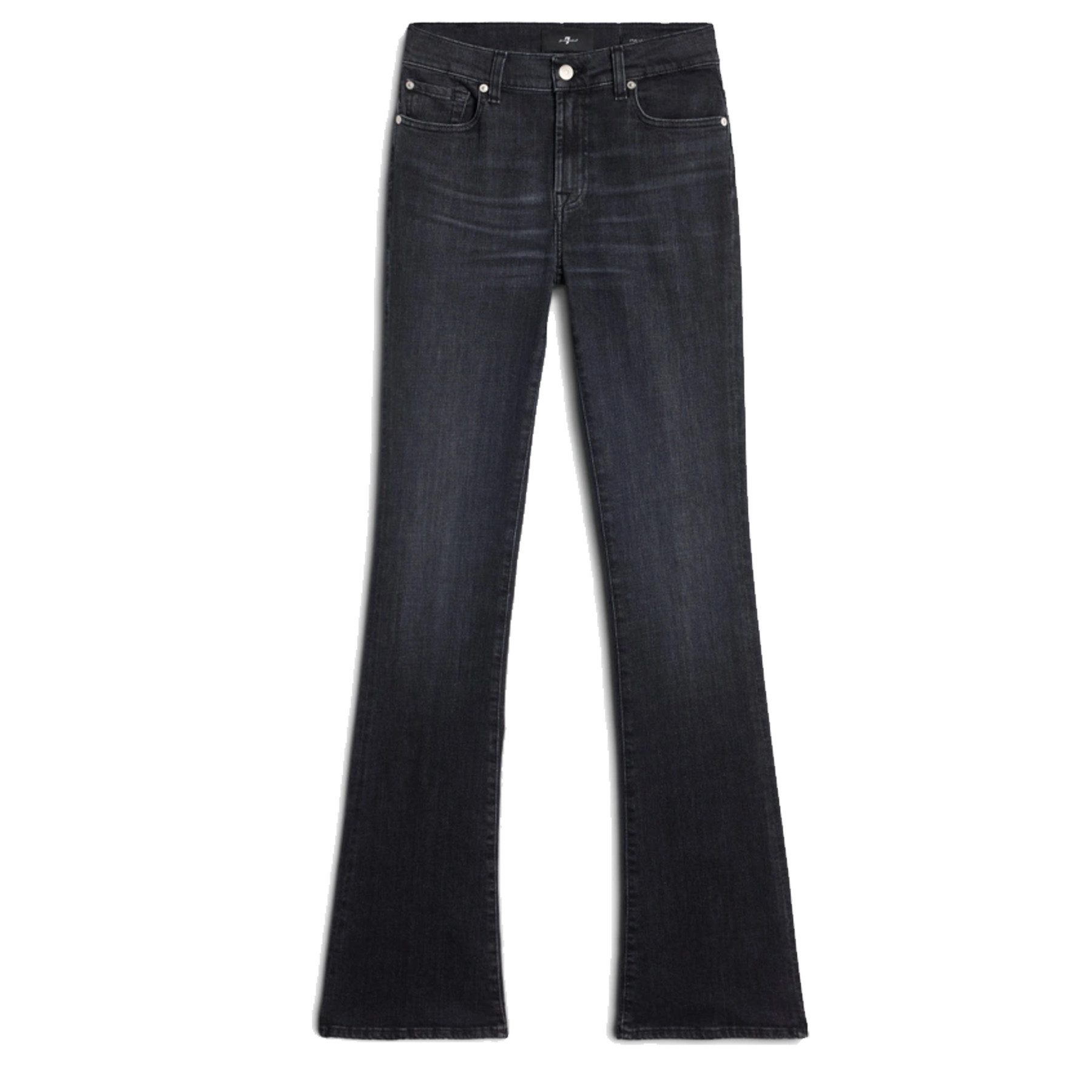 SEVEN FOR ALL MANKIND Bootcut-Jeans SEVEN FOR ALL MANKIND Jeans BOOTCUT BLACKY Mid Waist - Schwarz