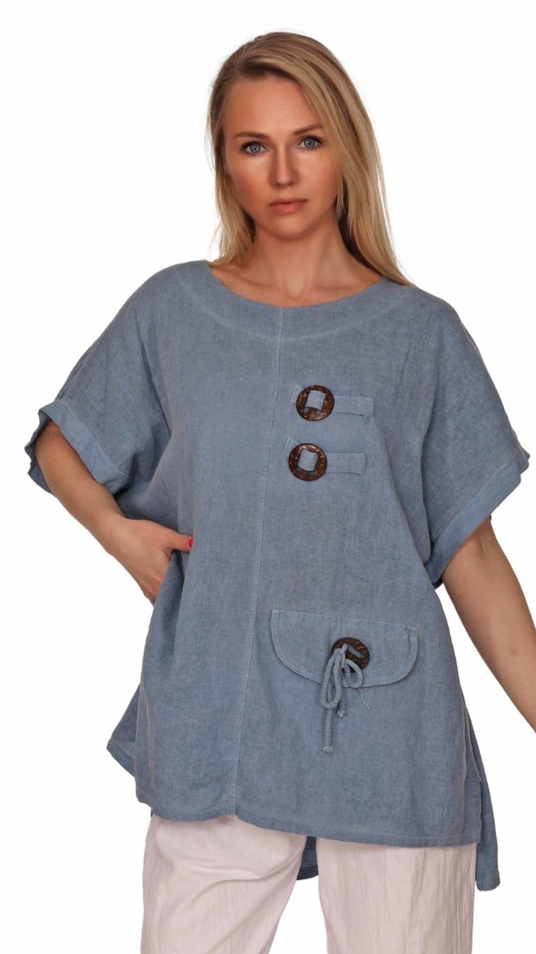 Charis Moda Tunika Tunika Oversizelook mit günstig online kaufen