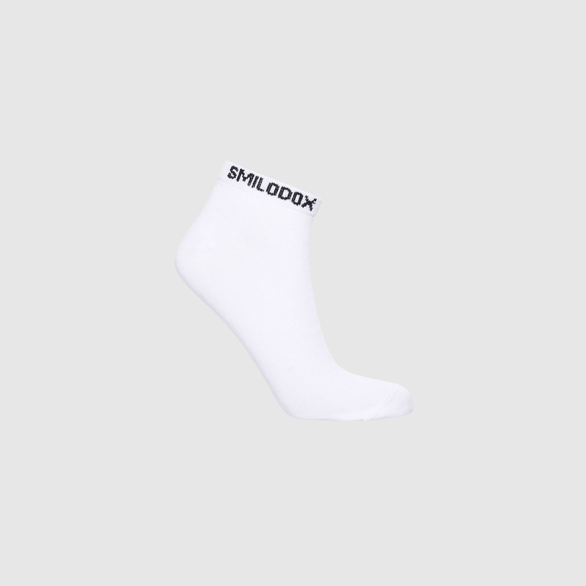 3er Smilodox Women Pack Tennissocken Socks Weiß Sneaker