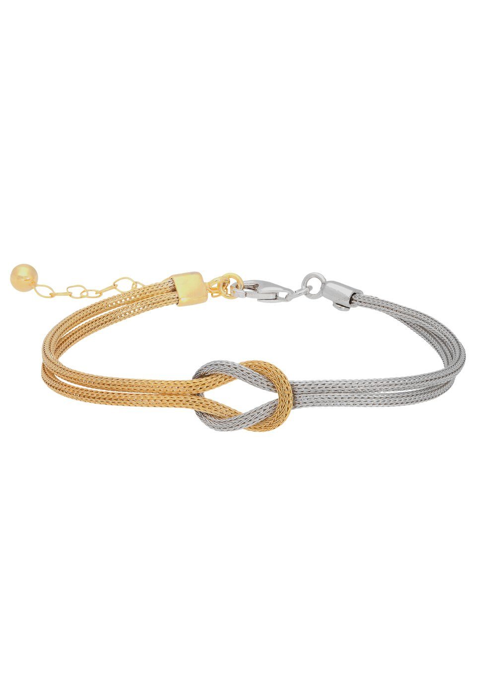 Firetti Armband Schmuck Geschenk Silber 925 Armschmuck Armkette Kreuzknoten