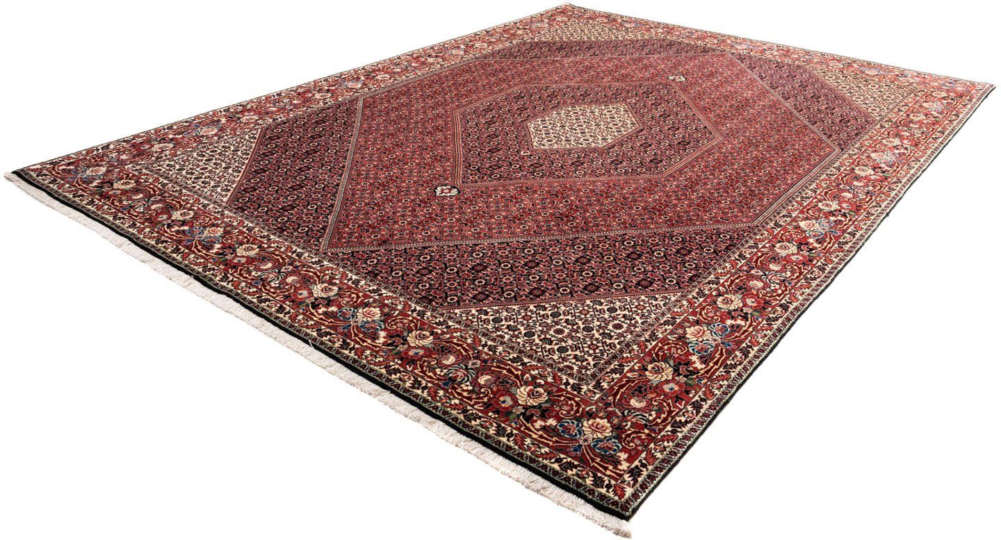Wollteppich Bidjar Takab Durchgemustert Rosso 346 x 252 cm, morgenland, rechteckig, Höhe: 13 mm, Unikat mit Zertifikat