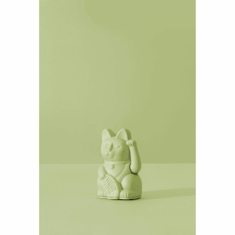 Lucky Cat Donkey Green Mini Maneki Light Winkekatze Neko Products