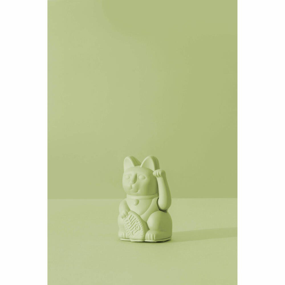Donkey Products Winkekatze Lucky Cat Mini Maneki Neko Light Green