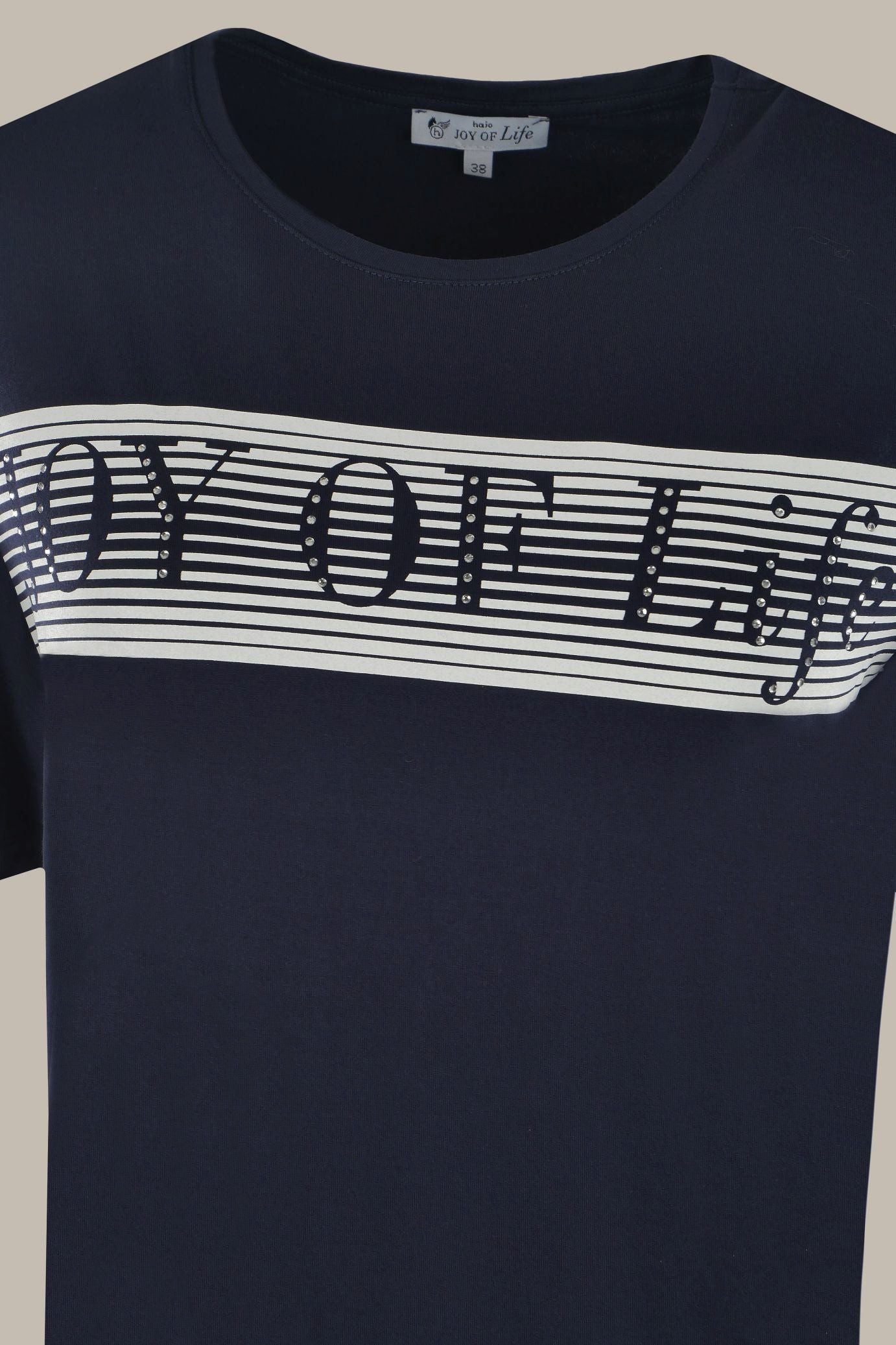 Hajo Blusenshirt Damen Shirt mit Logo-Print