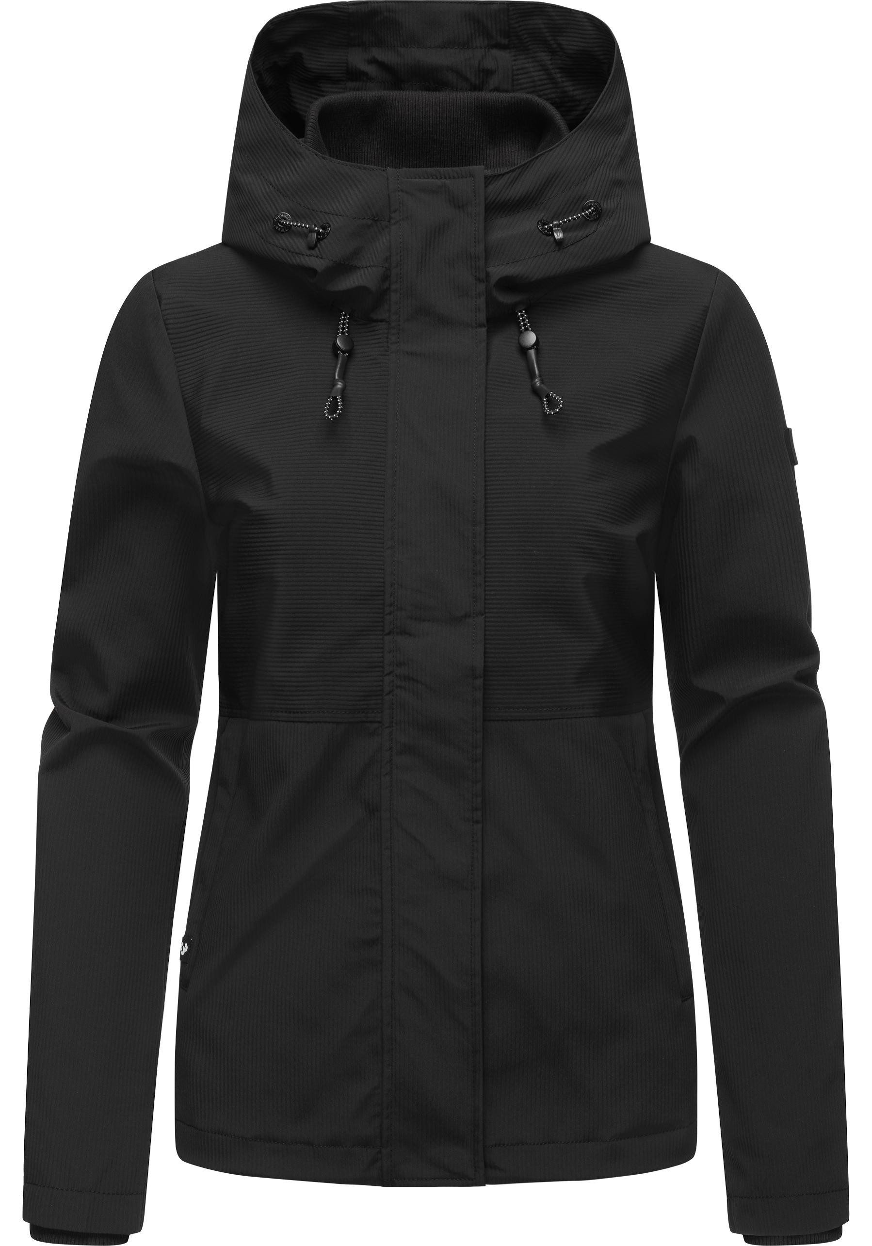 Ragwear Outdoorjacke Sunniva B Übergangsjacke wasserdicht mit feiner Rillen günstig online kaufen