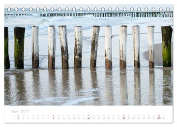 CALVENDO Wandkalender Zeeland (Tischkalender 2025 DIN A5 quer), CALVENDO Monatskalender