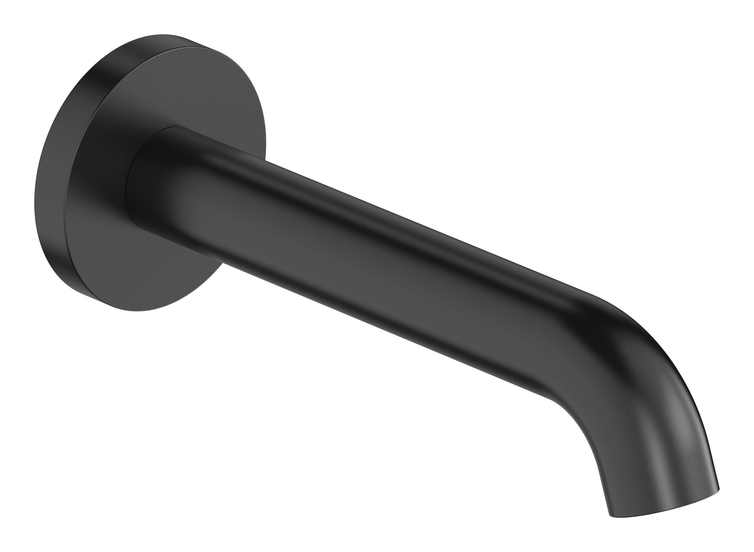 Duravit Wannenarmatur C.1 Serie Wanneneinlauf rund Ausladung 205 mm - Schwarz Matt