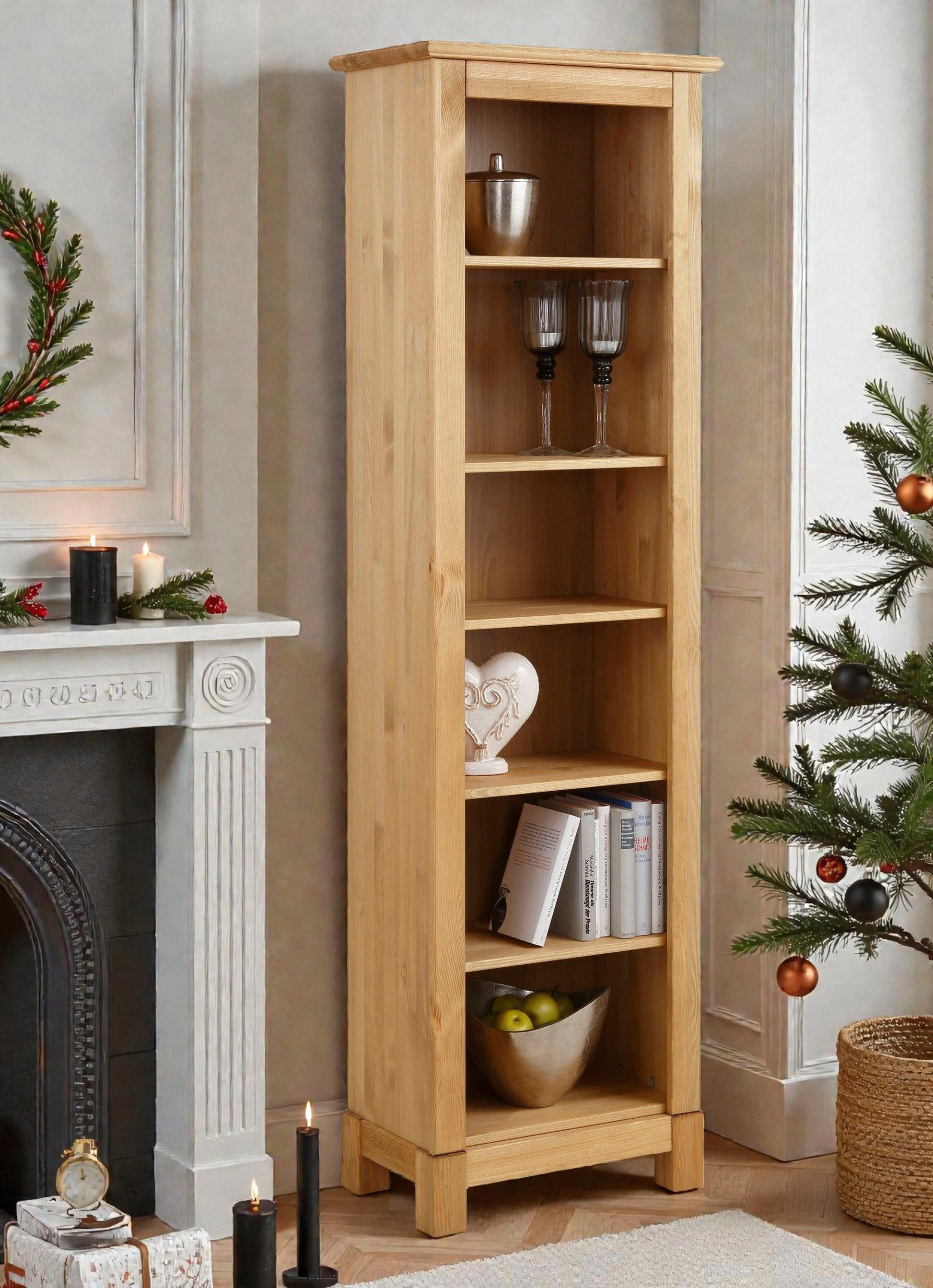 Home affaire Standregal Rauna, Höhe 180 cm, aus massiver Kiefer, FSC®-zertifiziert