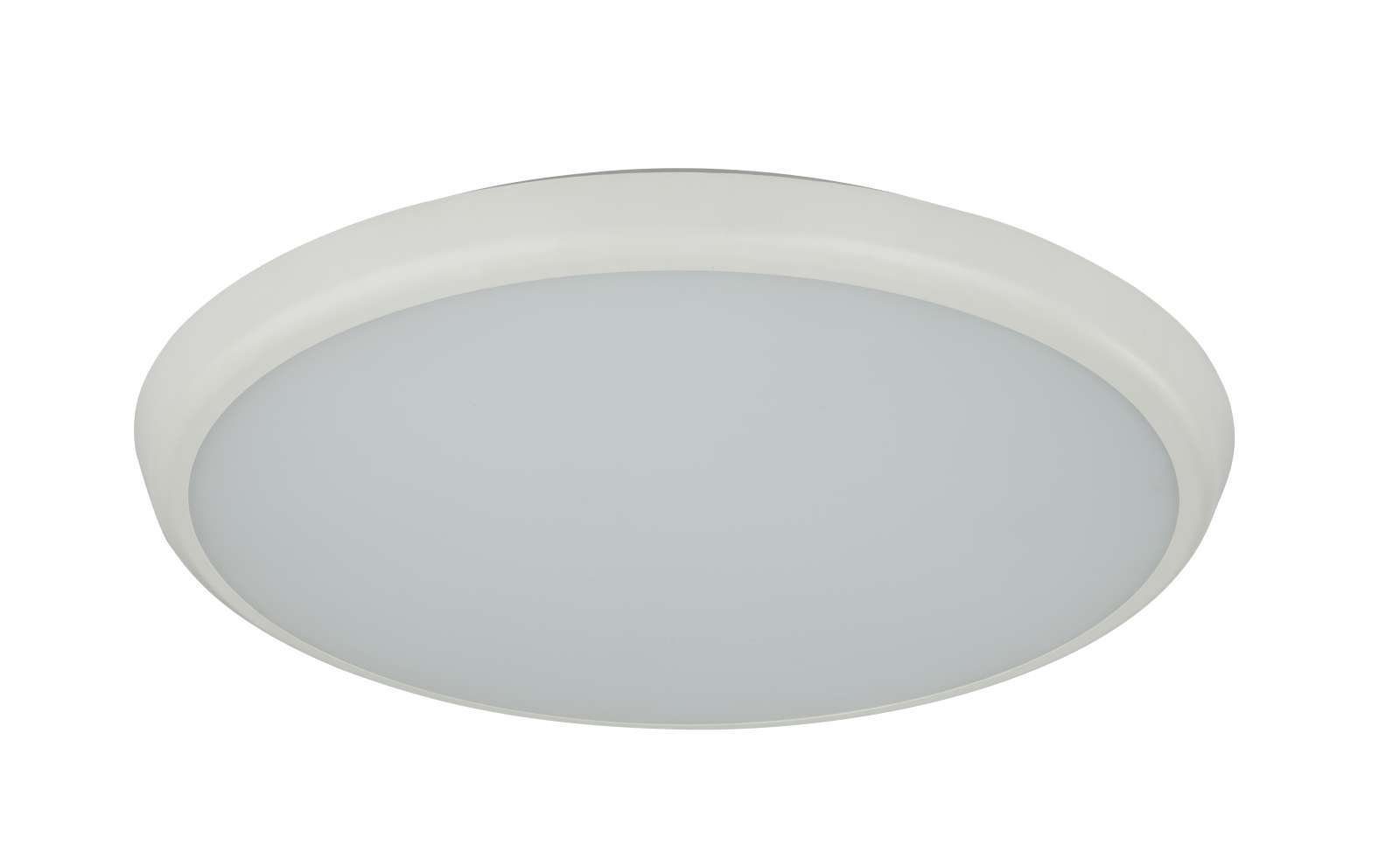 GLOBO LIGHTING Deckenleuchte Deckenleuchte LED Wohnzimmer Flur Bad Küche Deckenlampe Rund weiß