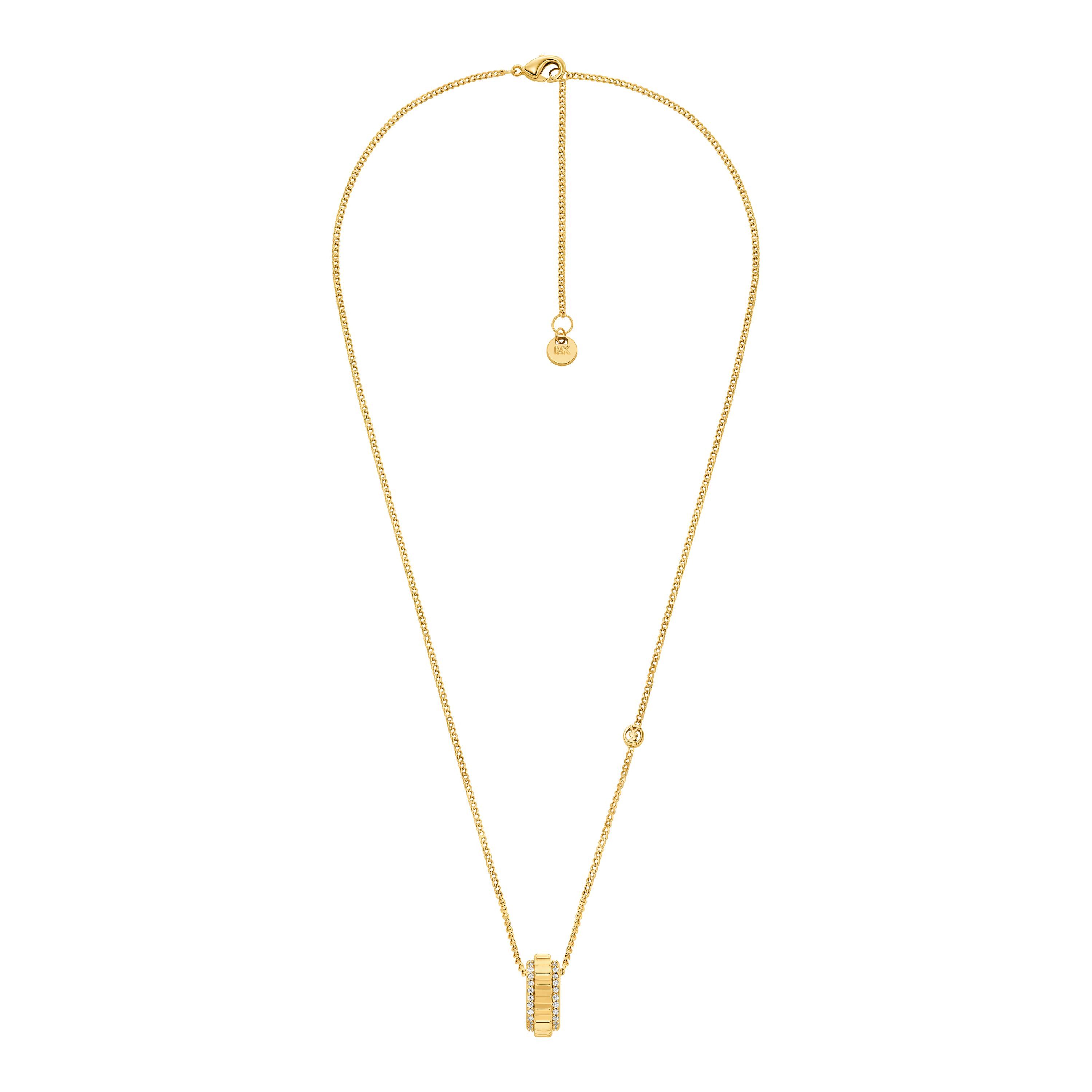 MICHAEL KORS Kette mit Anhänger Schmuck Geschenk Metall PREMIUM, mit Zirkonia (synth)