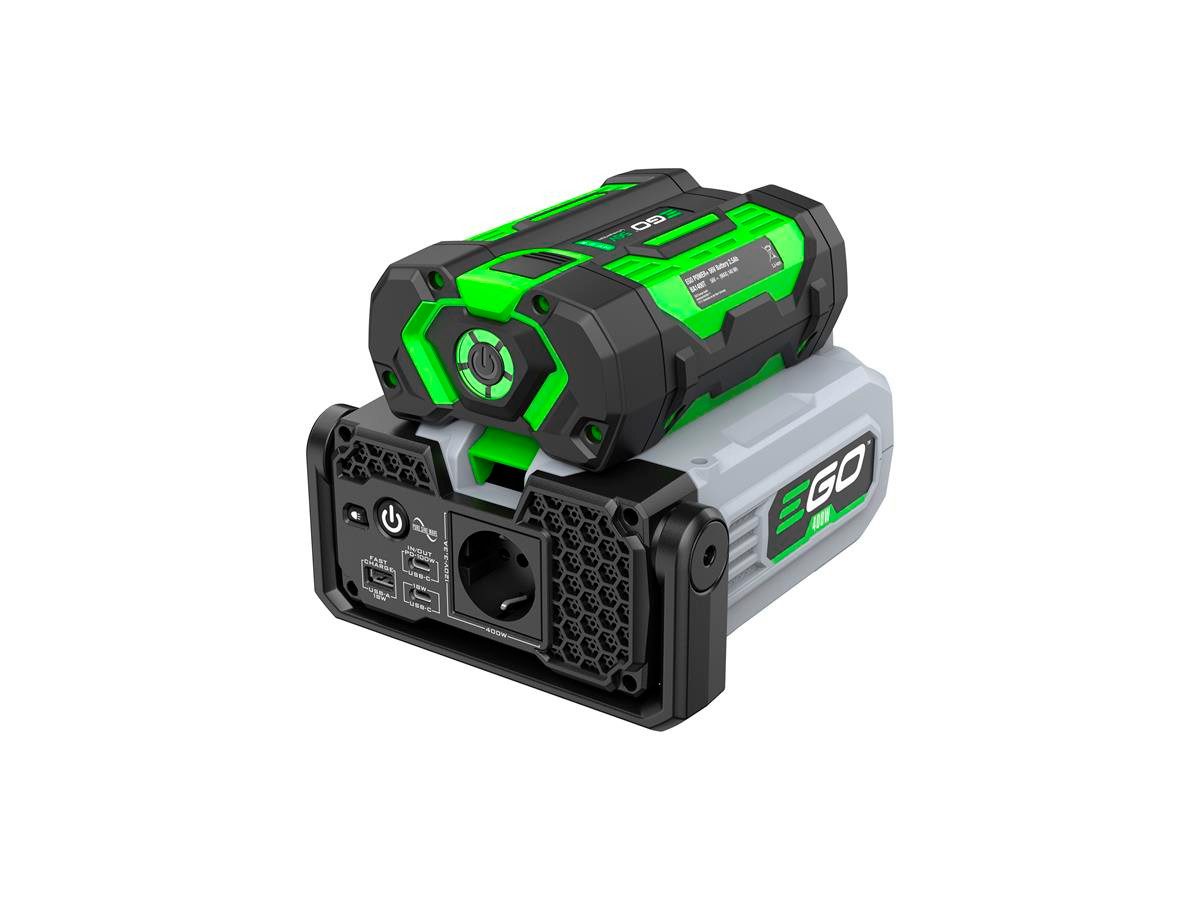 EGO POWER PLUS Spannungswandler PAD5001E, Set Version inkl. Akku 2,5 Ah BA1400T