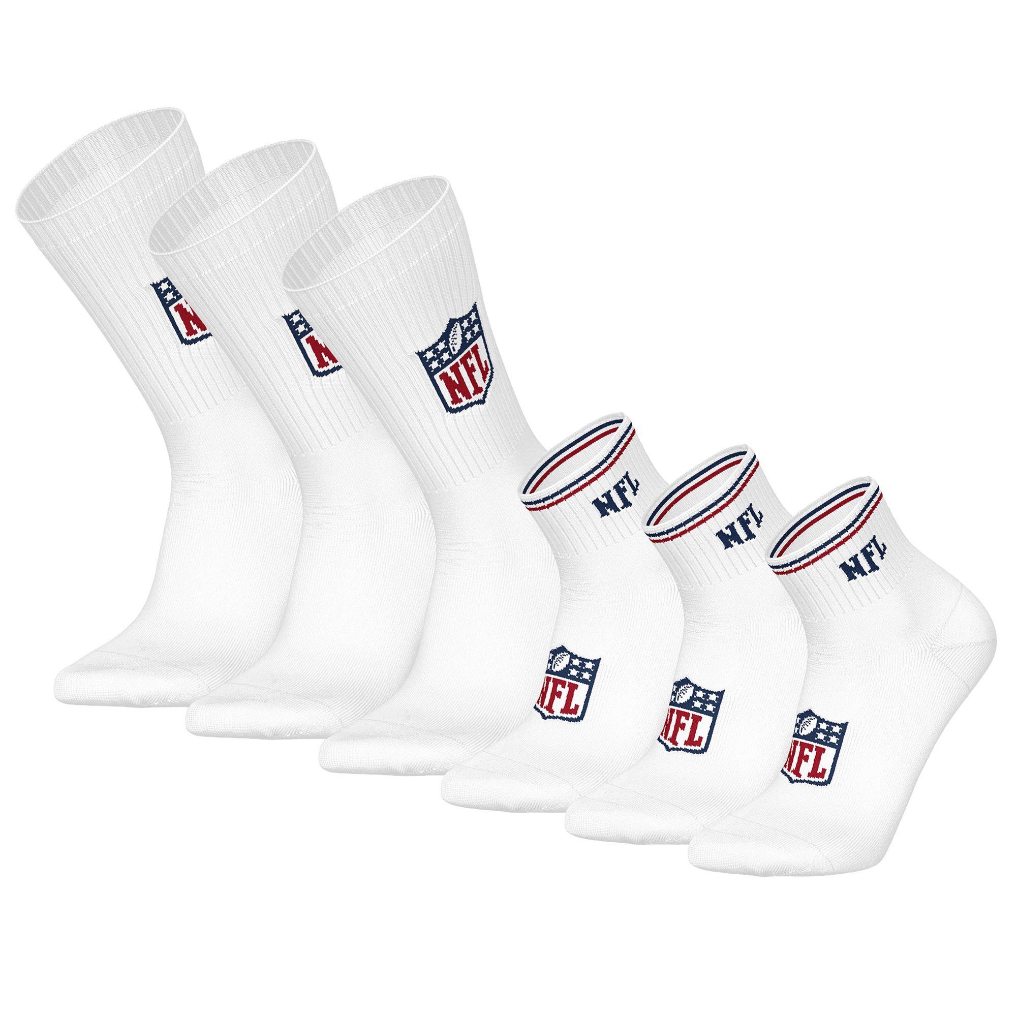 Kurzsocken Unisex Socken 6er Pack Baumwolle