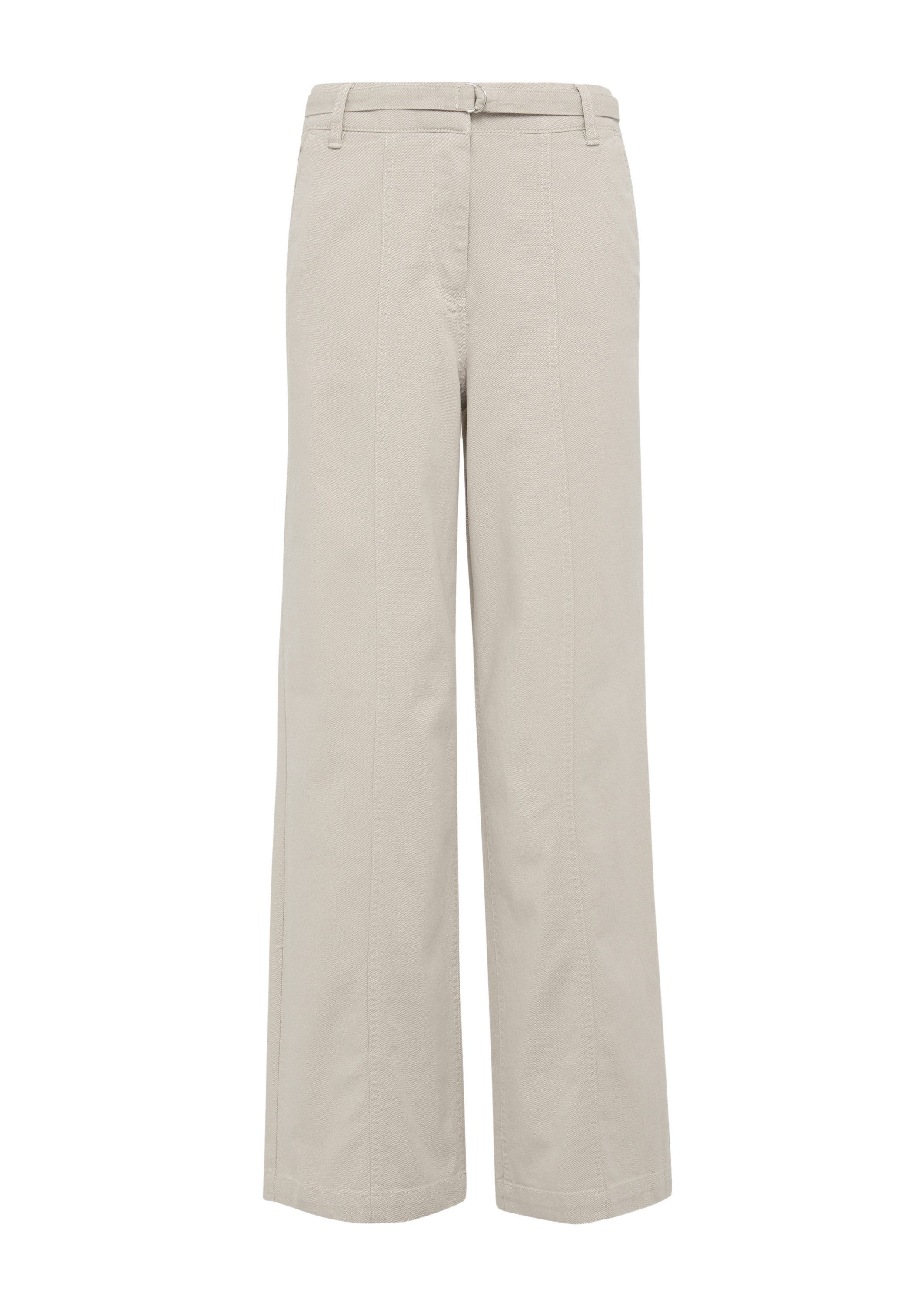 s.Oliver Chinos Hose Wide-Leg-Hose aus Twill günstig online kaufen