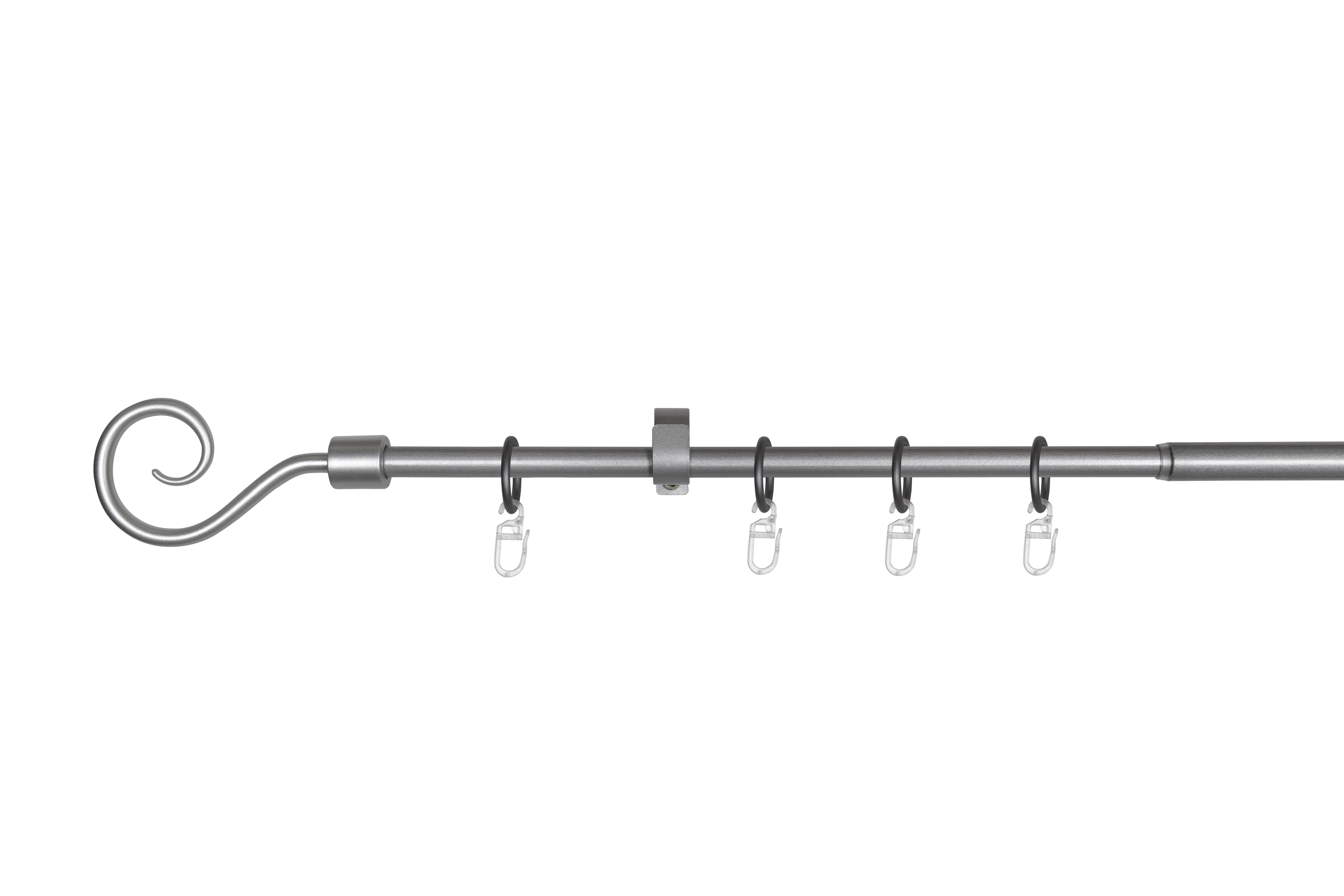 ondeco Gardinenstange Teleskopgarnitur Hook, Ø 16 günstig online kaufen