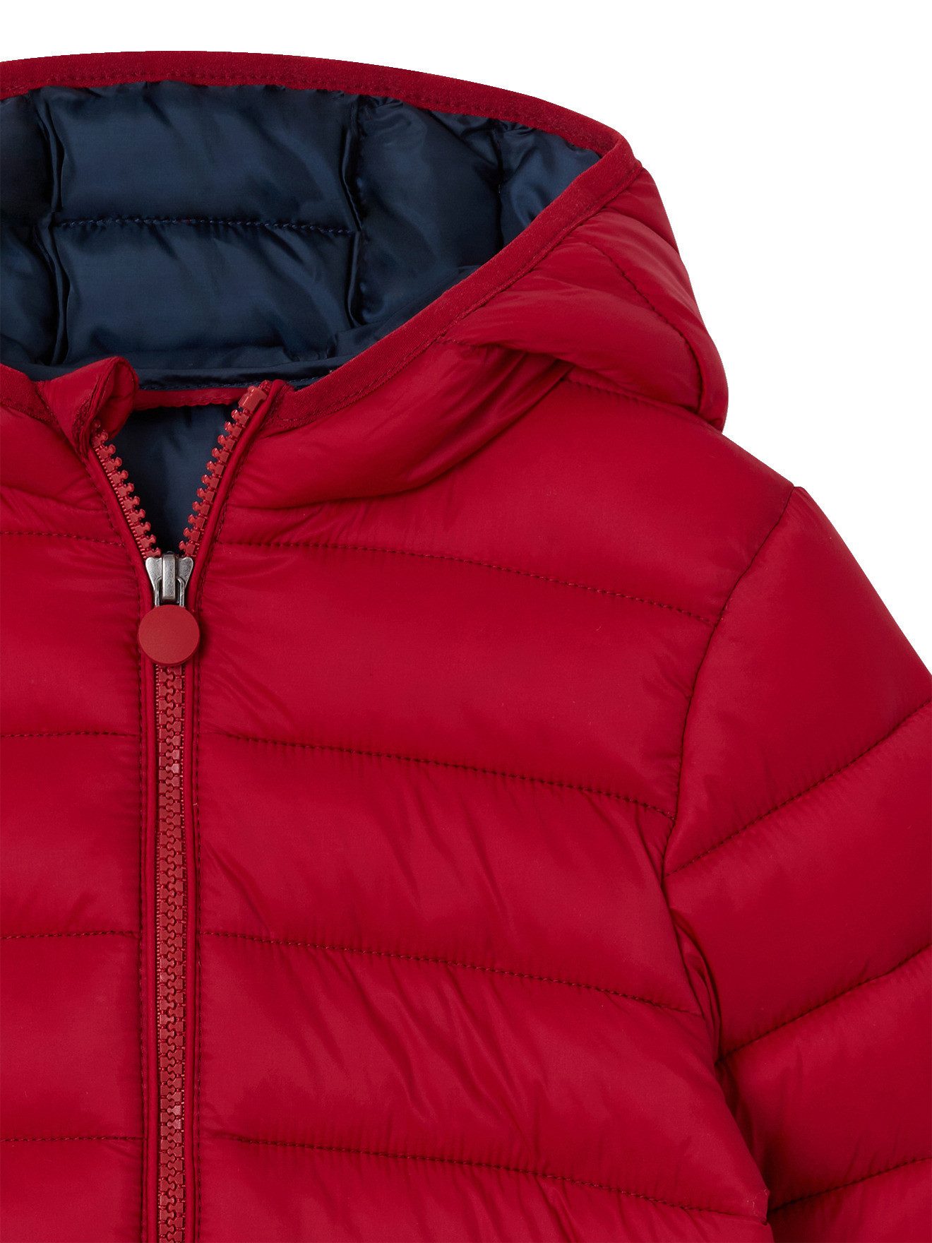 vertbaudet Steppjacke Jungen Steppjacke mit Kapuze, Übergangsjacke – Bild 3 von 5