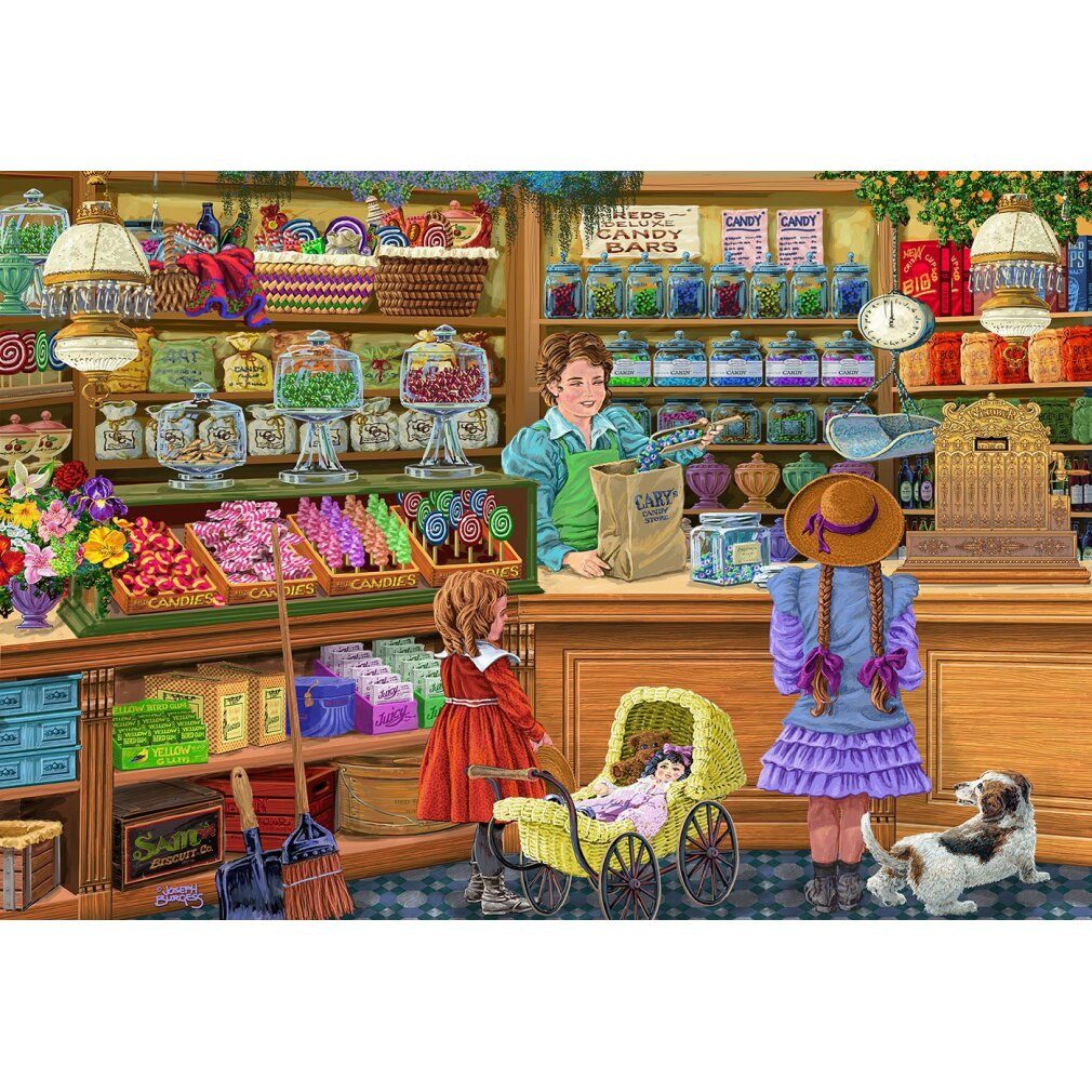 Wooden City Puzzle Holzpuzzle Süßes Abenteuer 2in1, 1000 Teile ECO, Puzzleteile