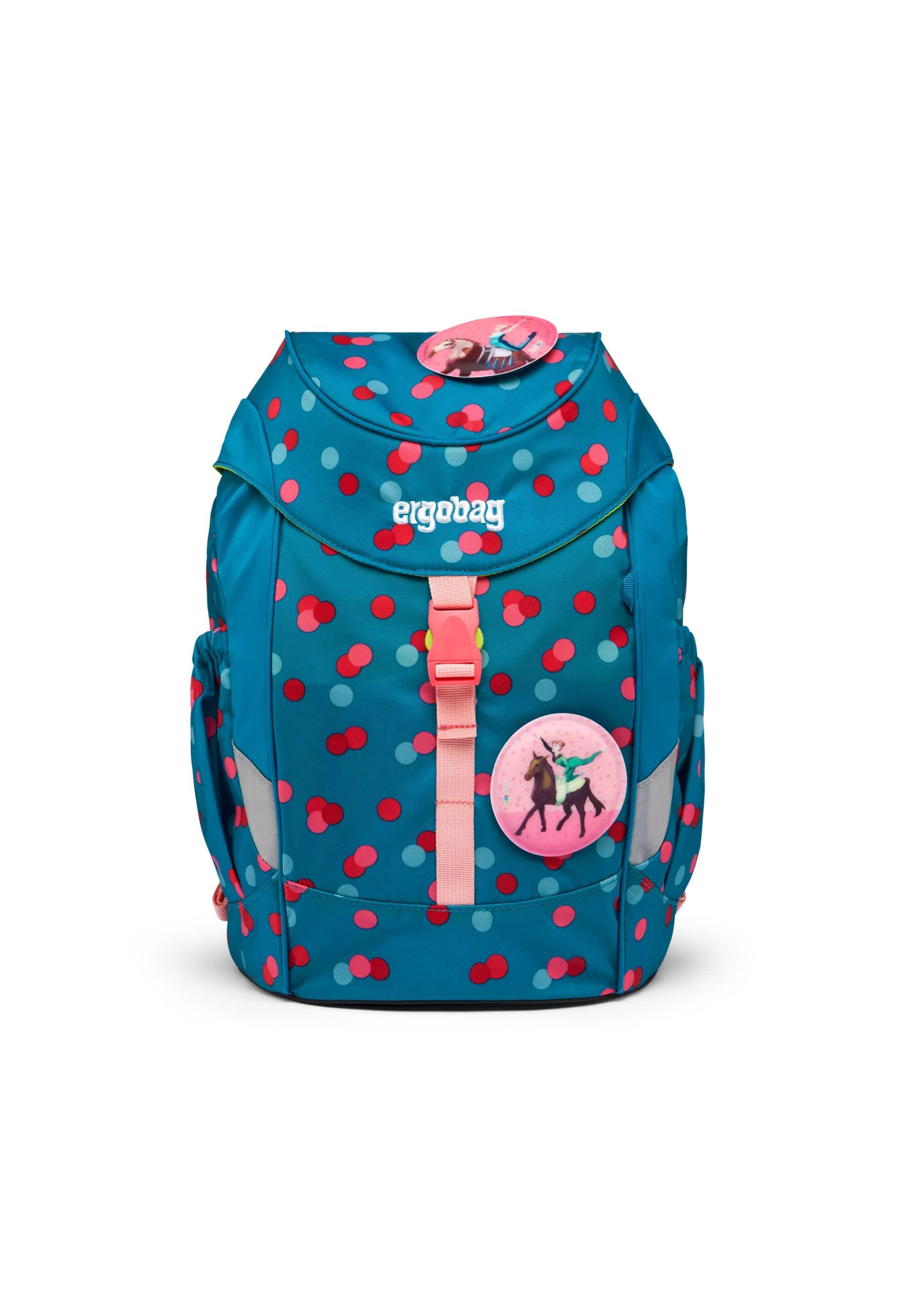 ergobag Kinderrucksack mini ., mit Hüft- & Brustgurt für einen ergonomischen Sitz