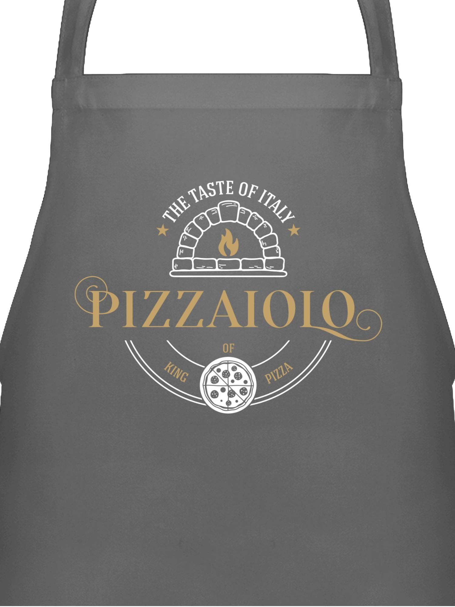Shirtracer Kochschürze Pizzaiolo Pizzabäcker I King of Pizza I Kochschürze günstig online kaufen