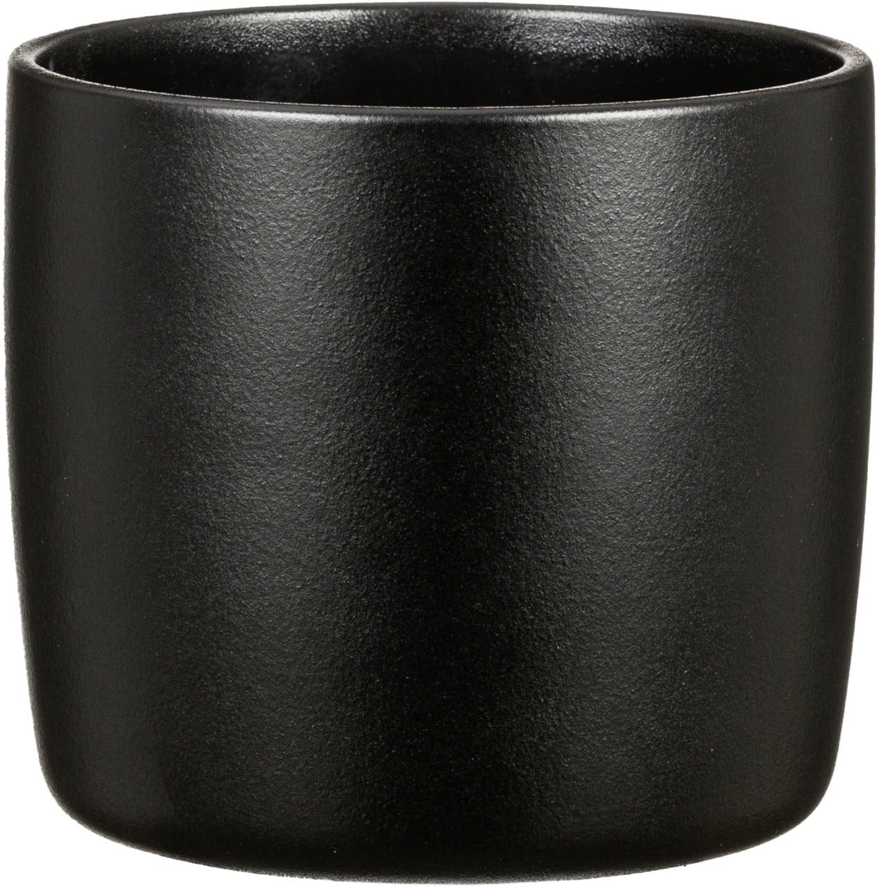 Scheurich Blumentopf Scheurich Übertopf Solid Ø 13 x 11,7 cm ebano