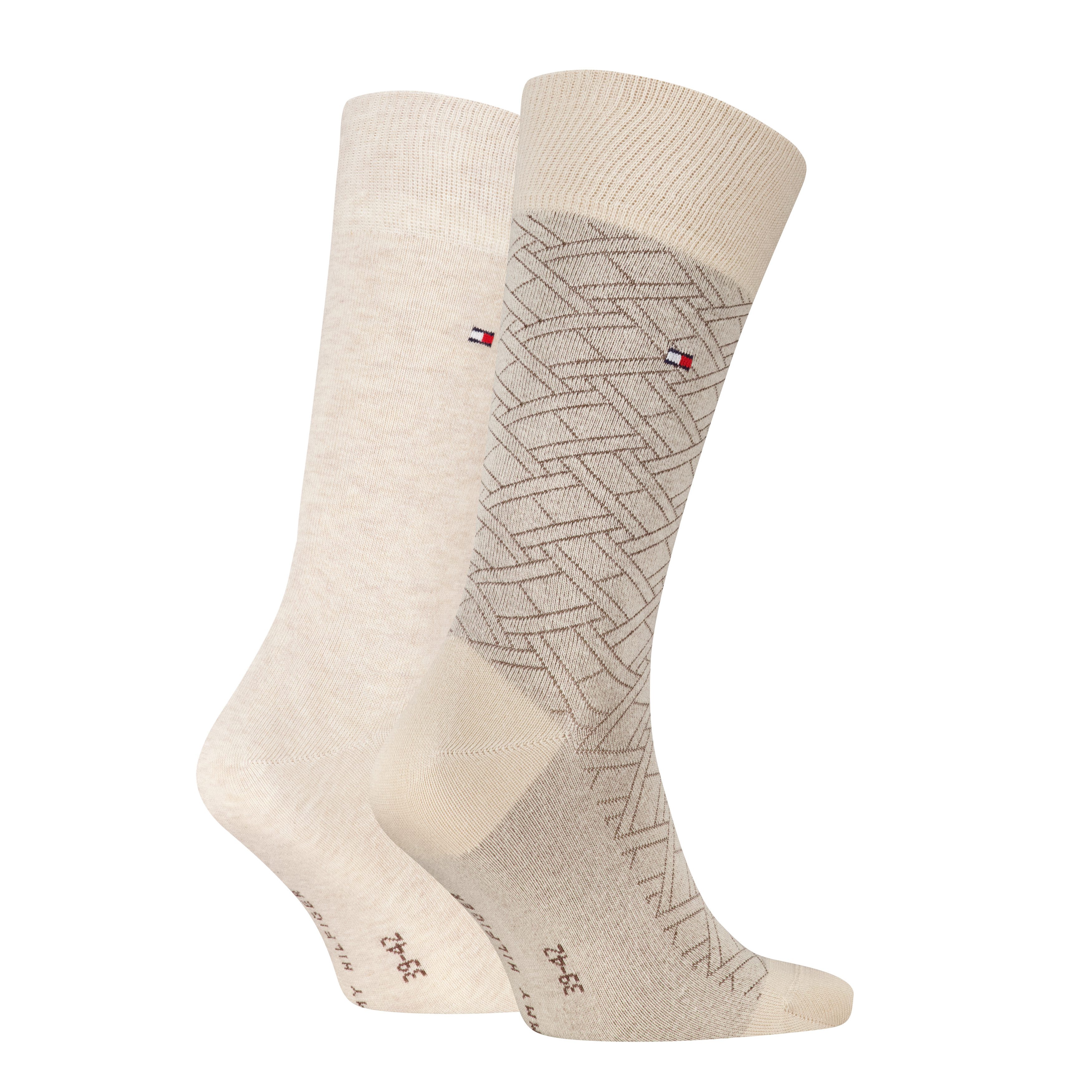 Tommy Hilfiger Socken TH MEN SOCK 2P AOP FLAG (2 Paar) günstig online kaufen