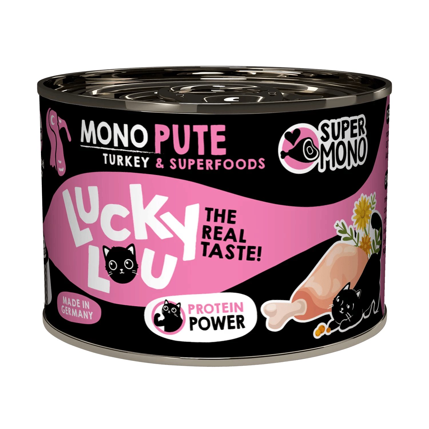 Lucky Lou SuperMono Pute, 1200g, Getreidefrei