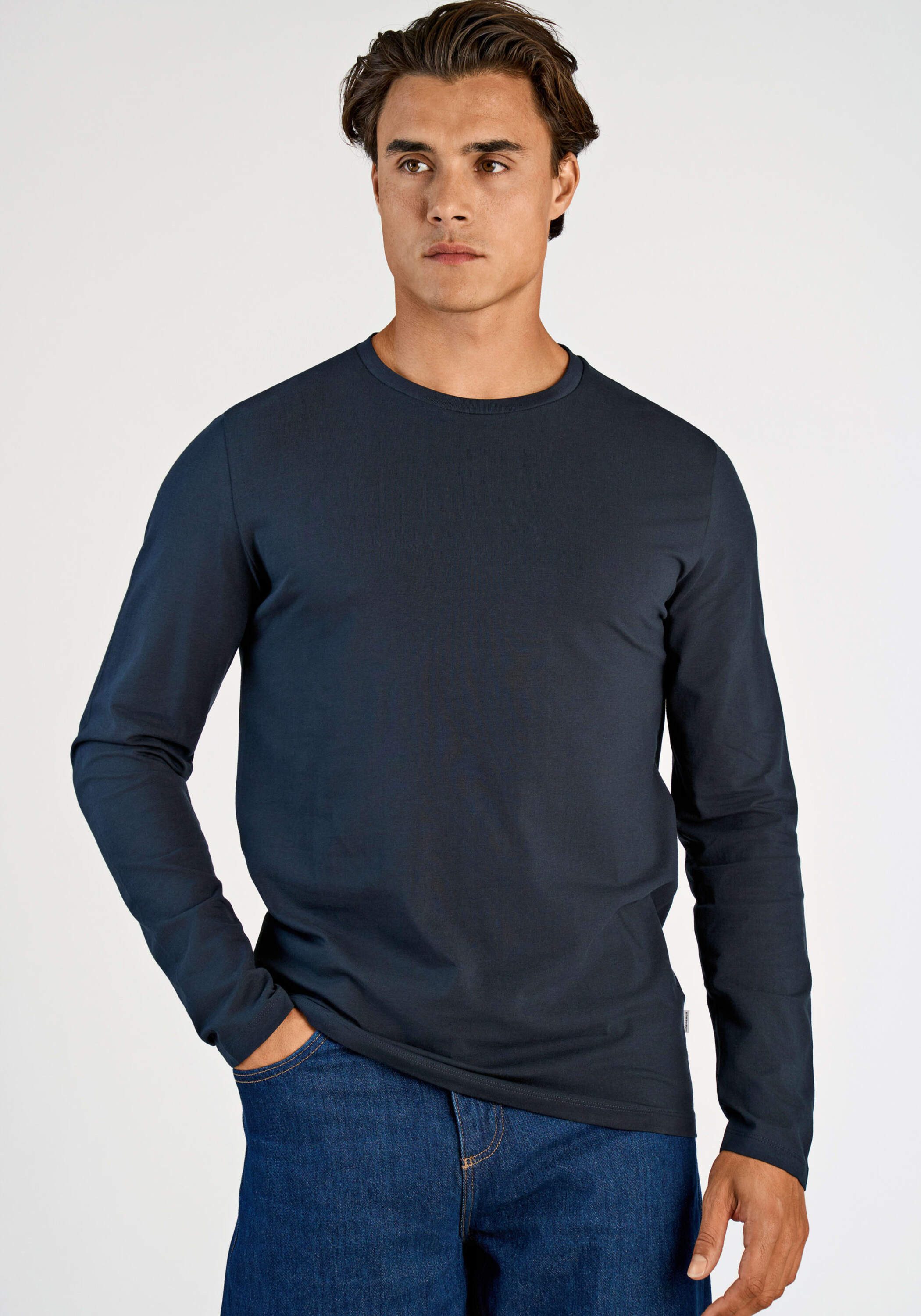 LINDBERGH Langarmshirt T-Shirt (Langarm) Relaxed Fit