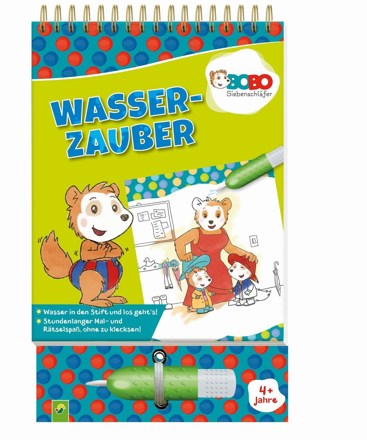 Bobo Siebenschläfer Wasserzauber: Wassermalbuch für Kinder ab 3 Jahren / diverse