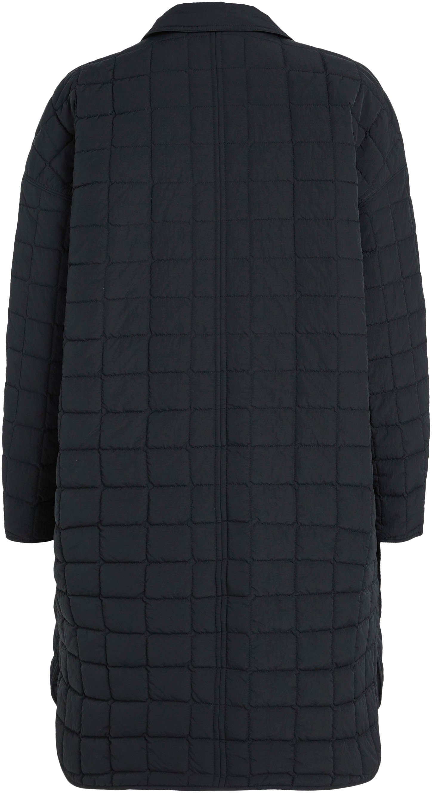 Calvin Klein LONG QUILTED Jeans Steppmantel COAT UTILITY