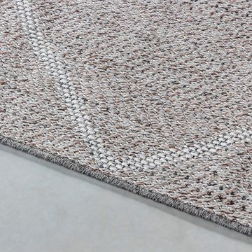 Läufer Temecula, Timbers, rechteckig, Höhe: 6 mm, Rauten-Design, In- und Outdoor geeignet, Flachgewebe, Sisal-Optik