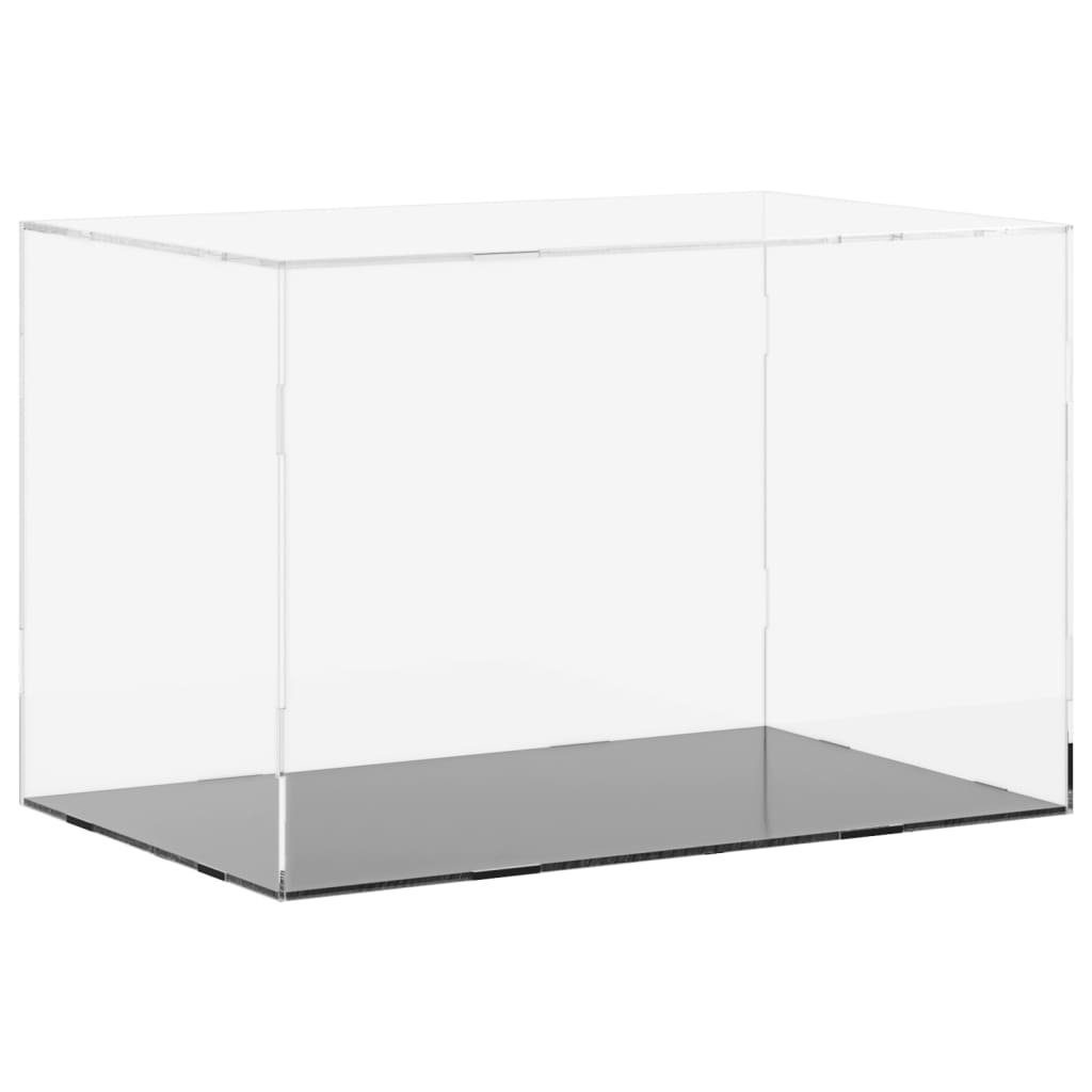 vidaXL Glasvitrine Vitrine Transparent 56x36x37 cm günstig online kaufen