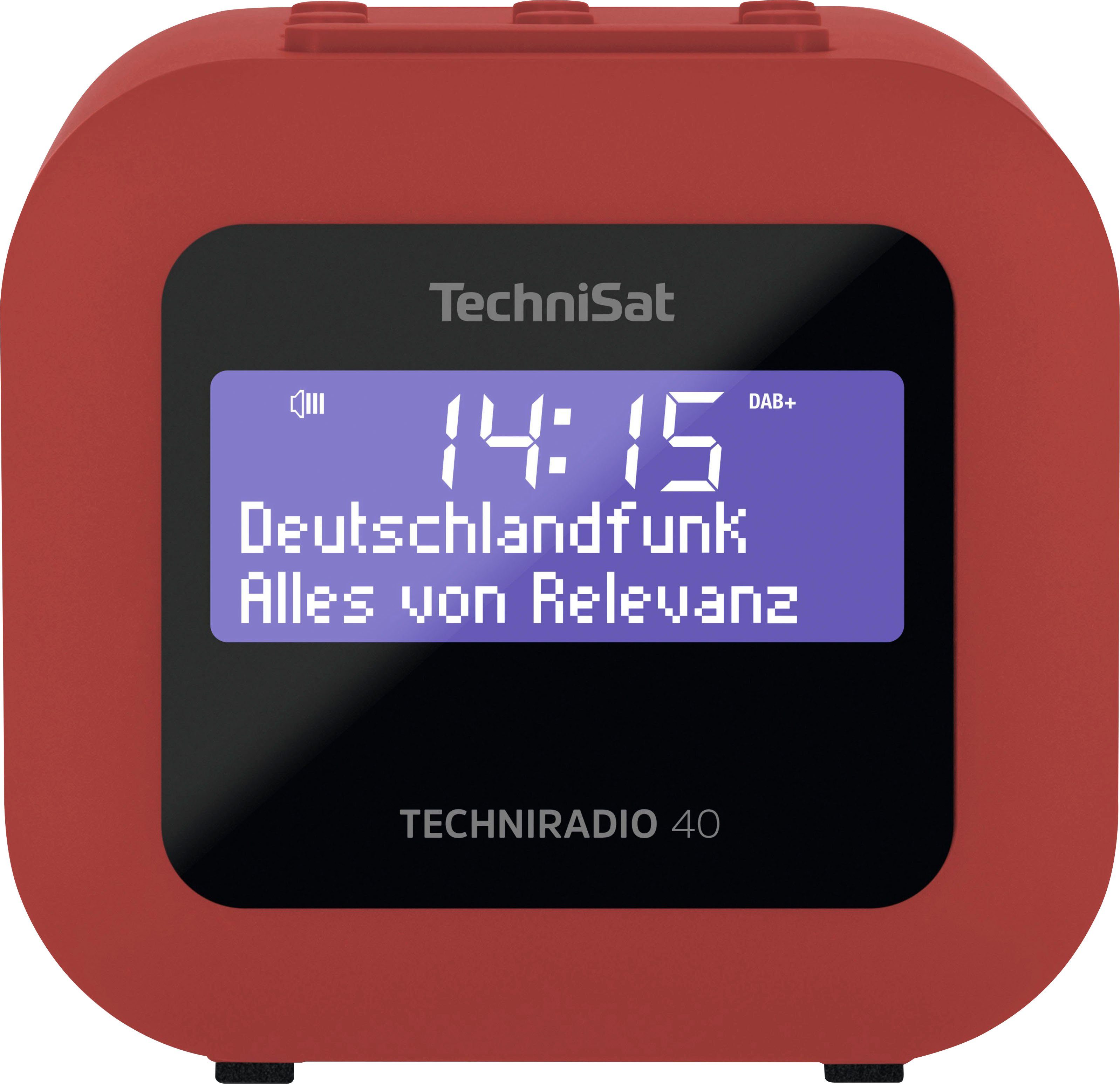 TECHNIRADIO 40 Uhrenradio