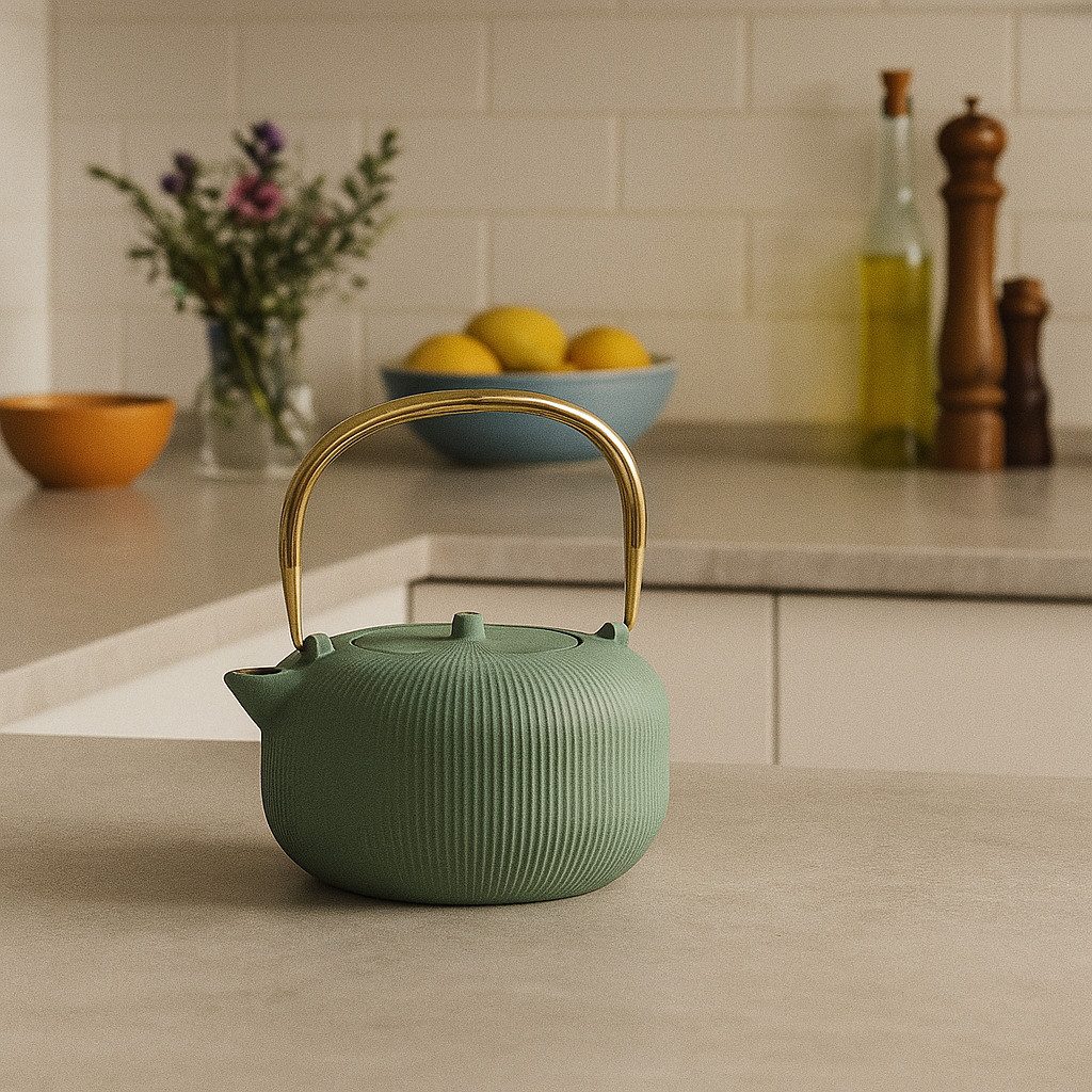 Excellent Houseware Kanne Teekanne HIMI mit Teesieb, 1 l, (einzeln)