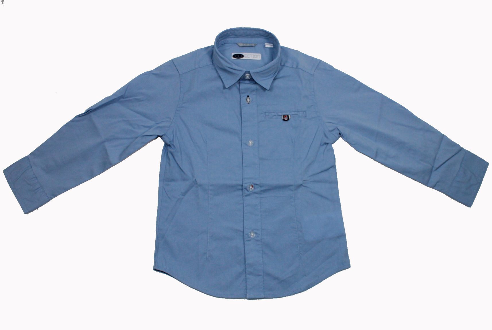 Sarabanda Langarmhemd Sarabanda Jungen Hemd Langarm hellblau (1-tlg., kein Set)