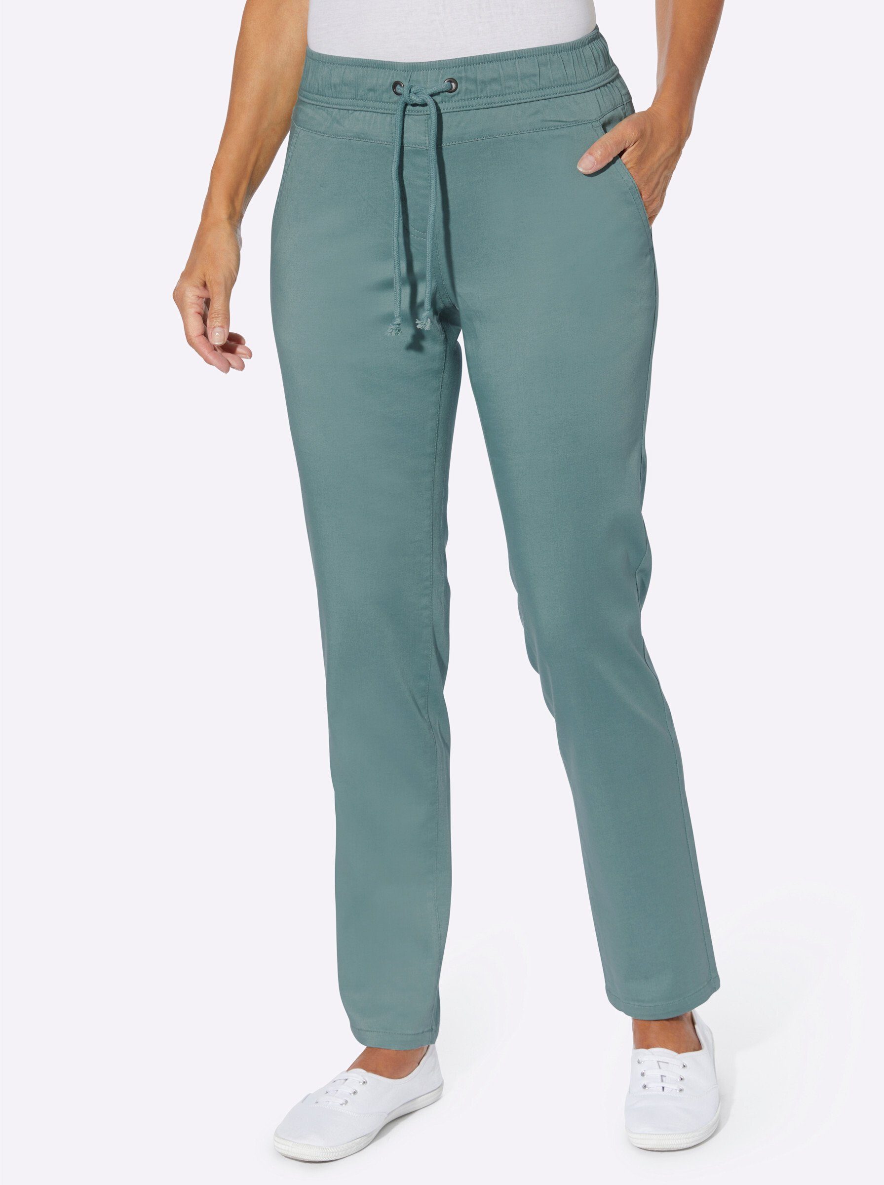 Sieh an! Jerseyhose Schlupfhose Innenbeinlänge ca. günstig online kaufen