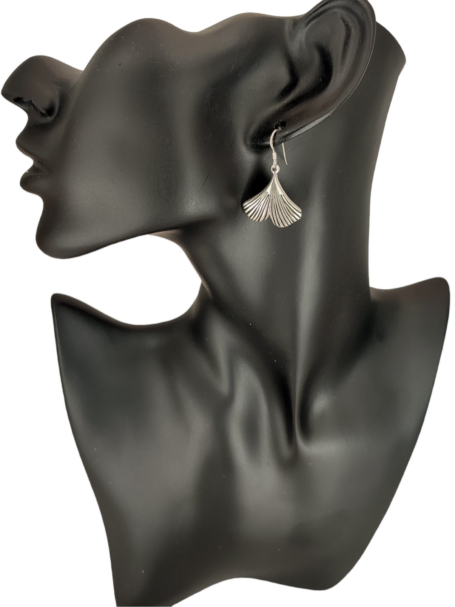 Kiss Blatt of Leather Ohrringe Ginkgo OR16 Ginkgoblatt Ohrhänger-Set Ohrhänger Ohrring