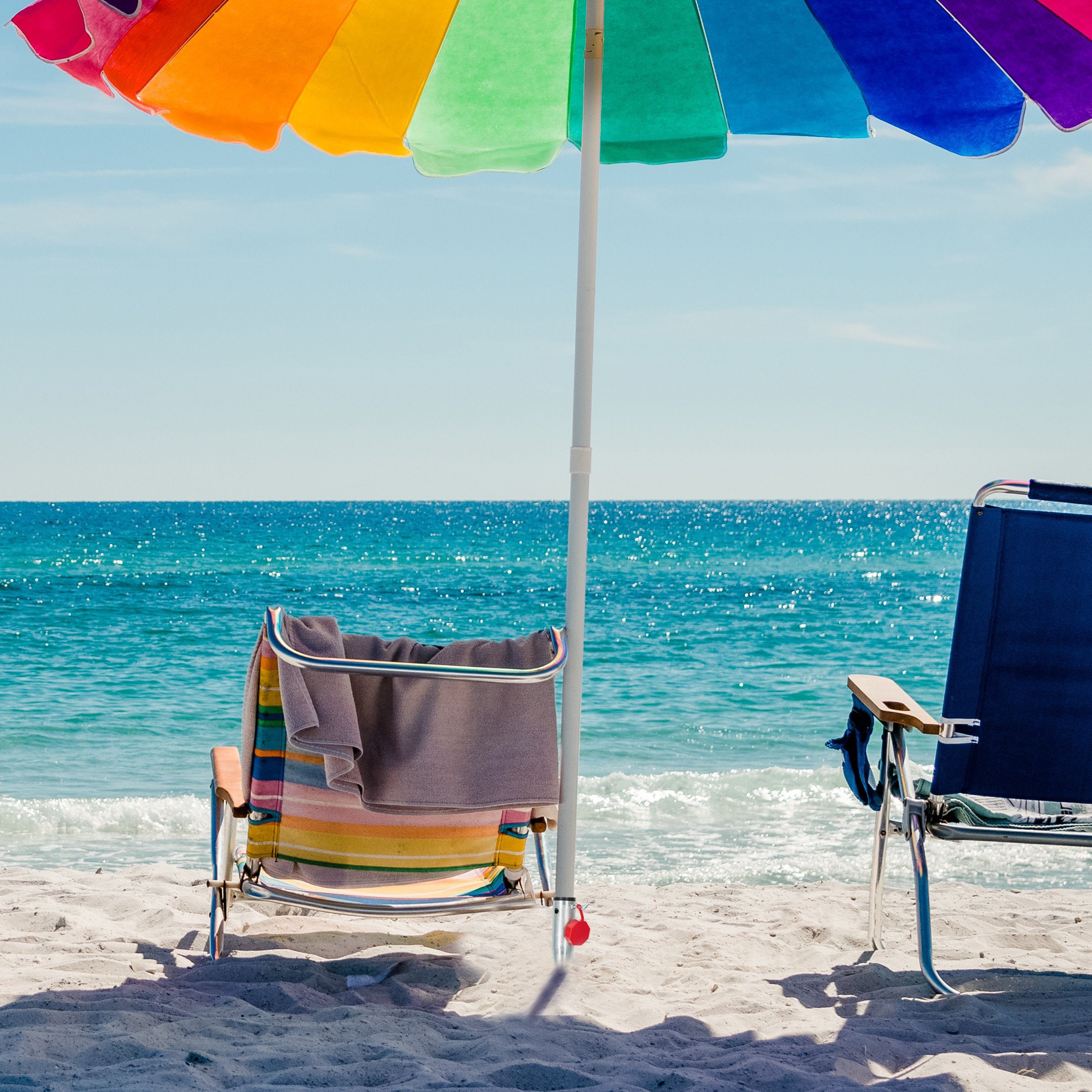 relaxdays Schirmhalter Bodenhülse Sonnenschirm 25 - günstig online kaufen