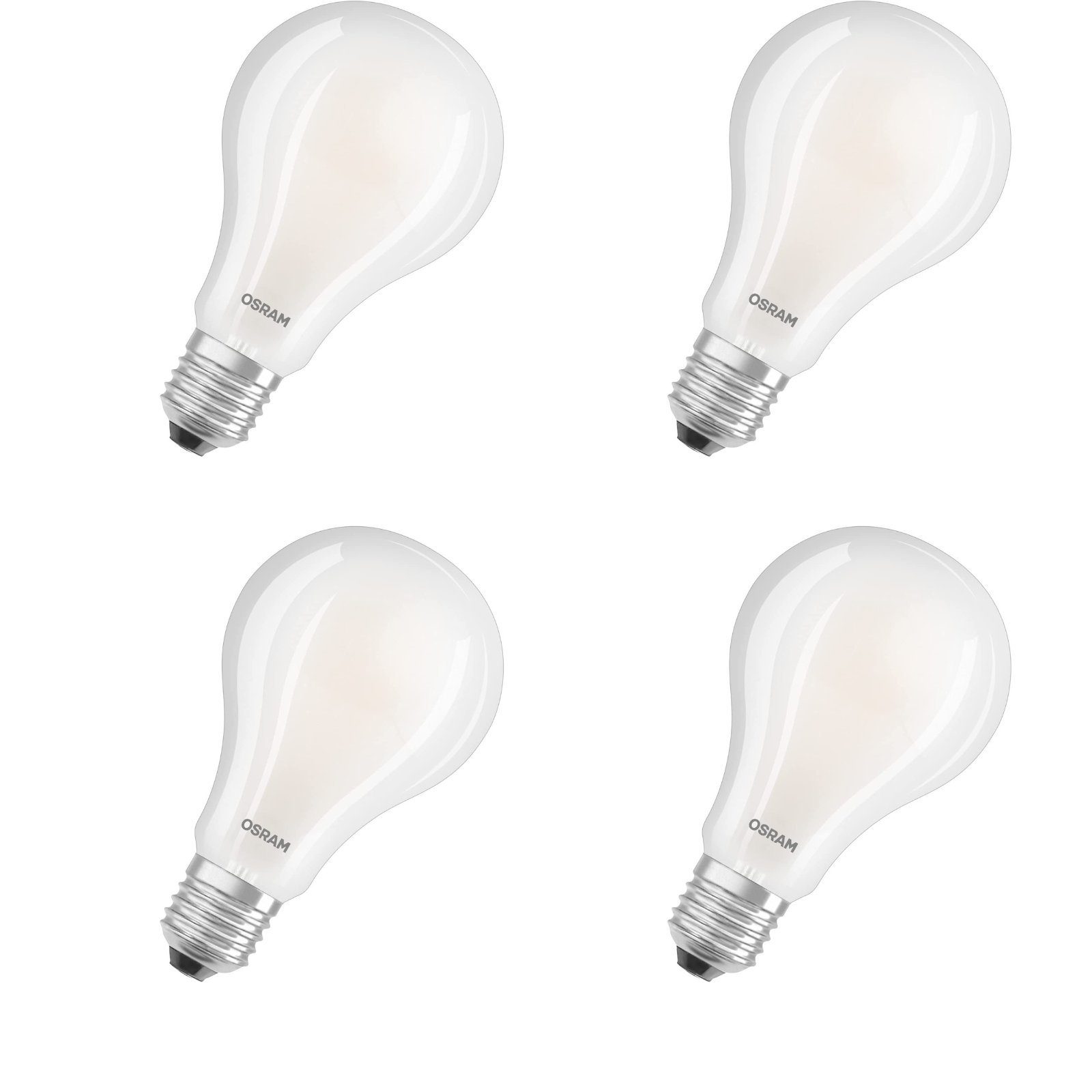 LED-Leuchtmittel LED Lampe warmweiß Star Classic A200 E27 200W Glühbirne [4er]